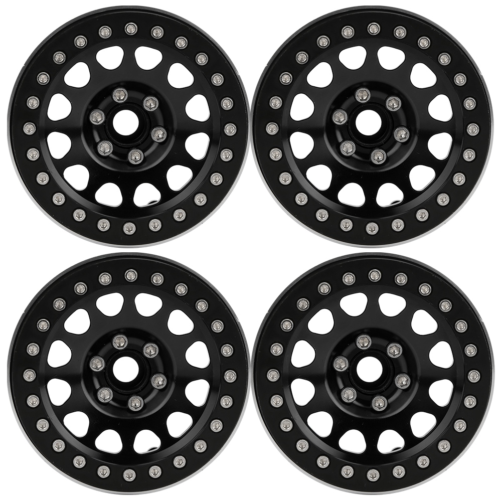 4-teiliges Set Aus 2,2 Zoll Großen, Robusten Metallzubehörteilen Für 1/10 Rc-offroad-fahrzeuge