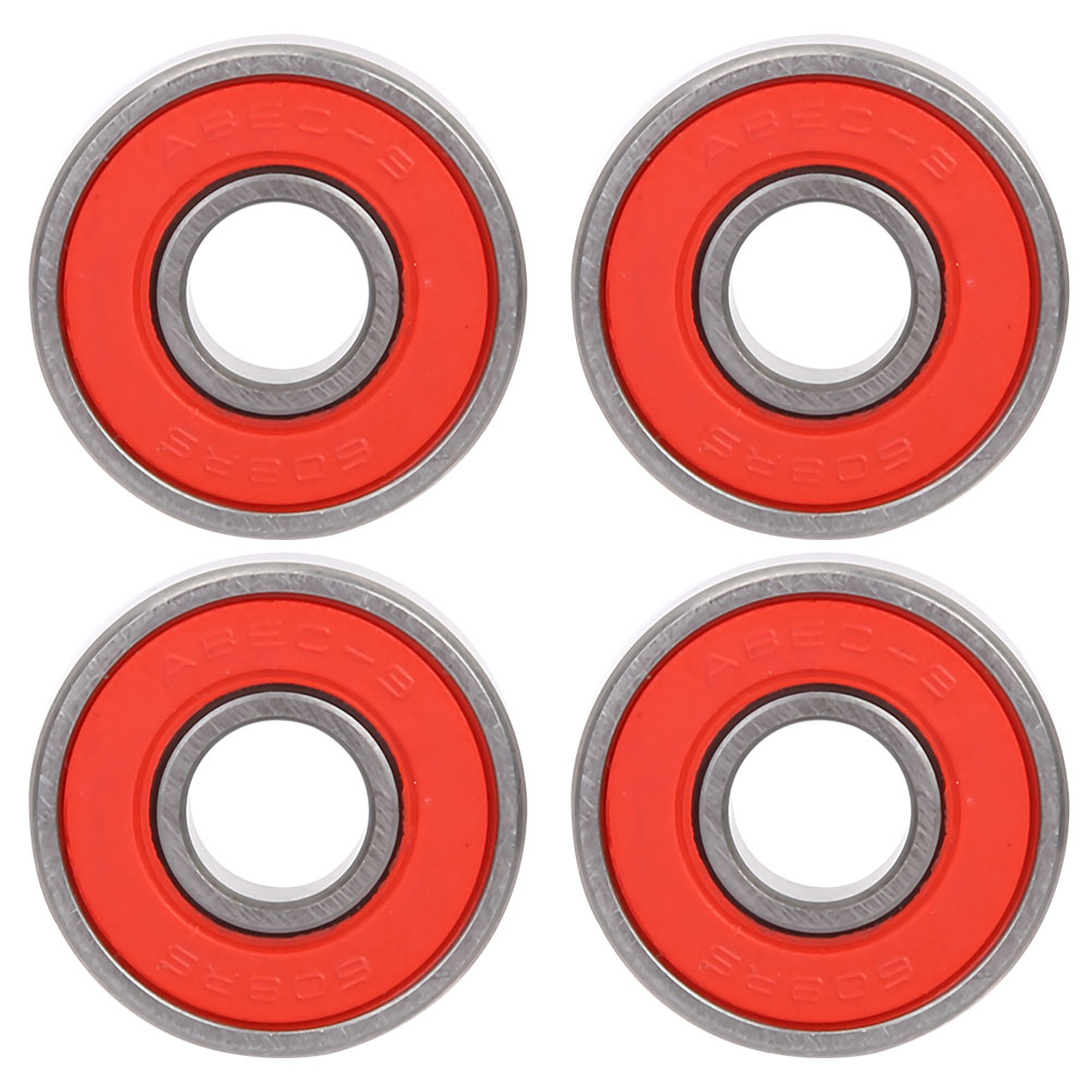 Kugellager 608 Kugellager Für Skateboard Und Scooter 8-teiliges Set (rot 9)