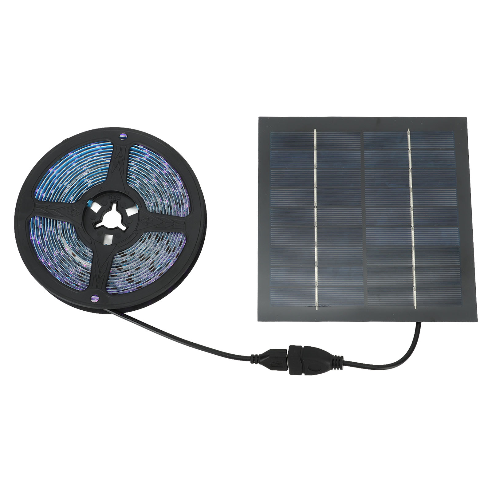 M Led-pflanzenlampe Für Zimmerpflanzen Mit Solarpanel