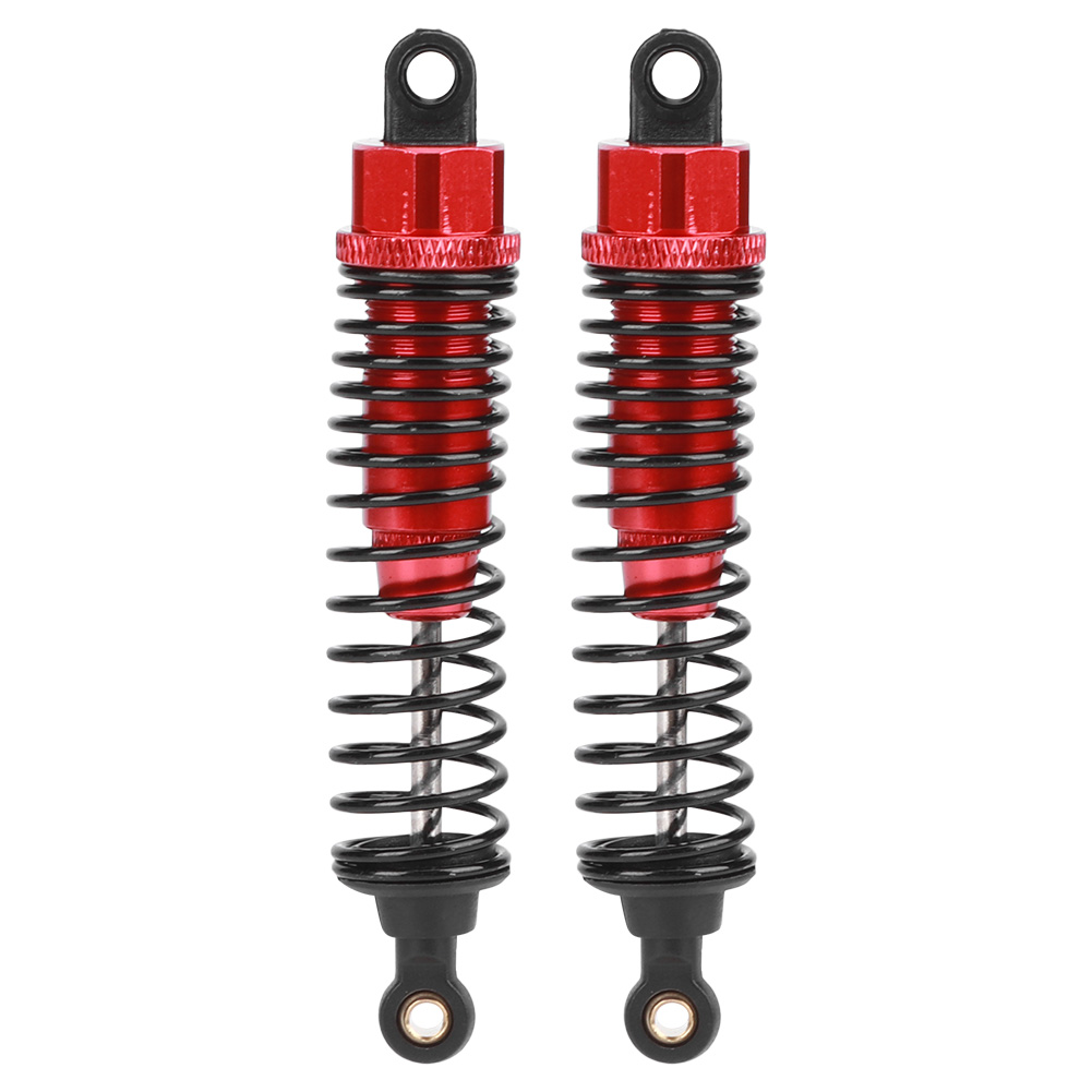 Stück Stoßdämpfer Aus Metall Im Maßstab 1:10 Für Hsp Rc-cars, Rotes Zubehör, 100 Mm