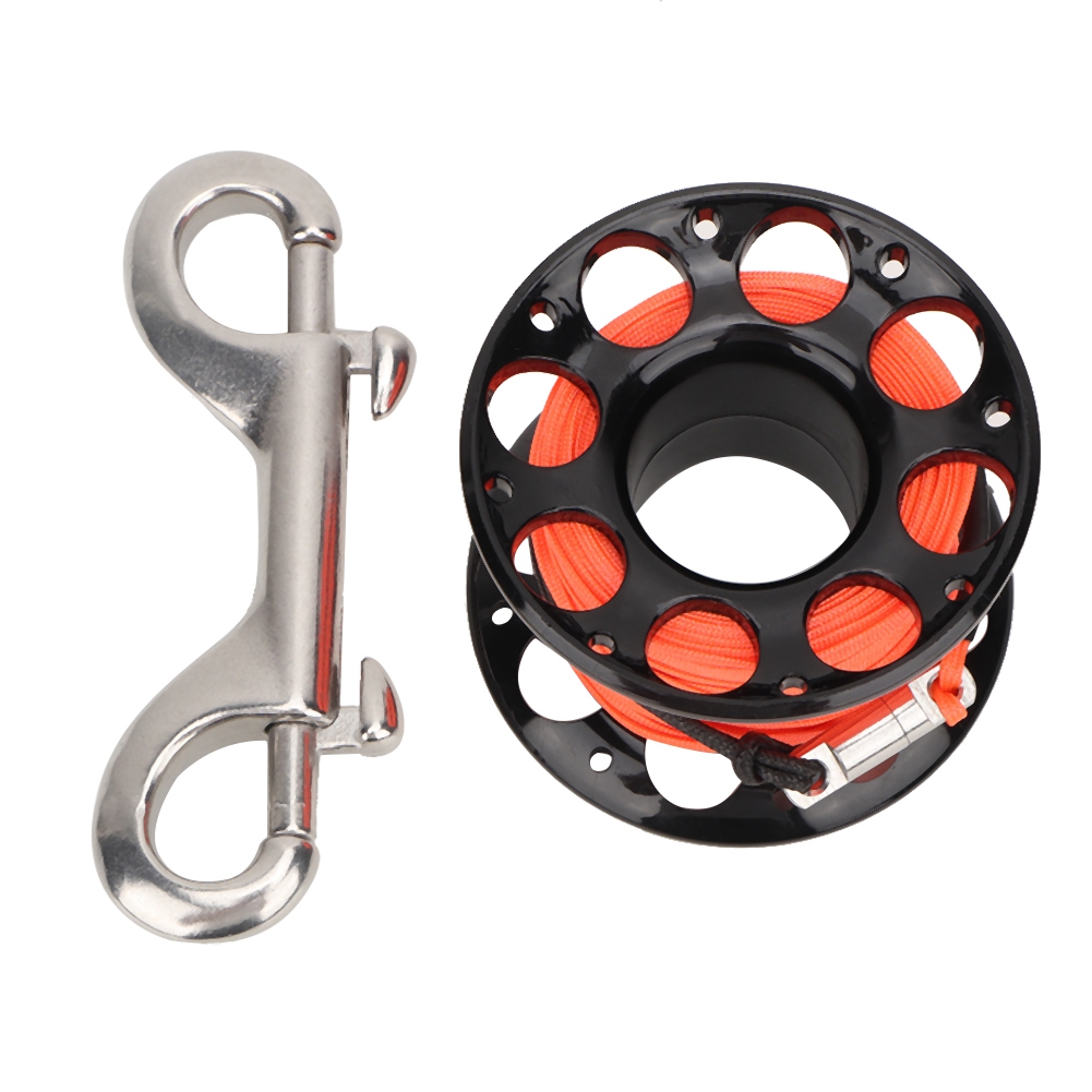 Robuste 15-m-tauchfingerrolle, Unterwasserzubehör Für Taucher (schwarz)