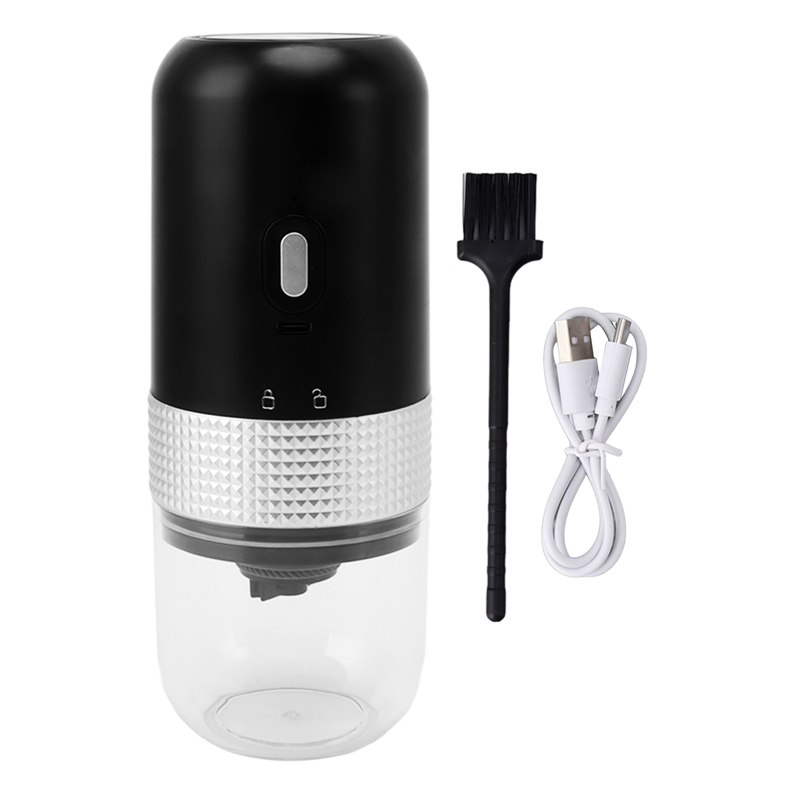 Tragbare Elektrische Kaffeemühle Mit 1500 Mah Für Trockene Und Nasse Bohnen, Ideal Für Restaurants Und Haushalte, Feines Und Schnelles Mahlen.