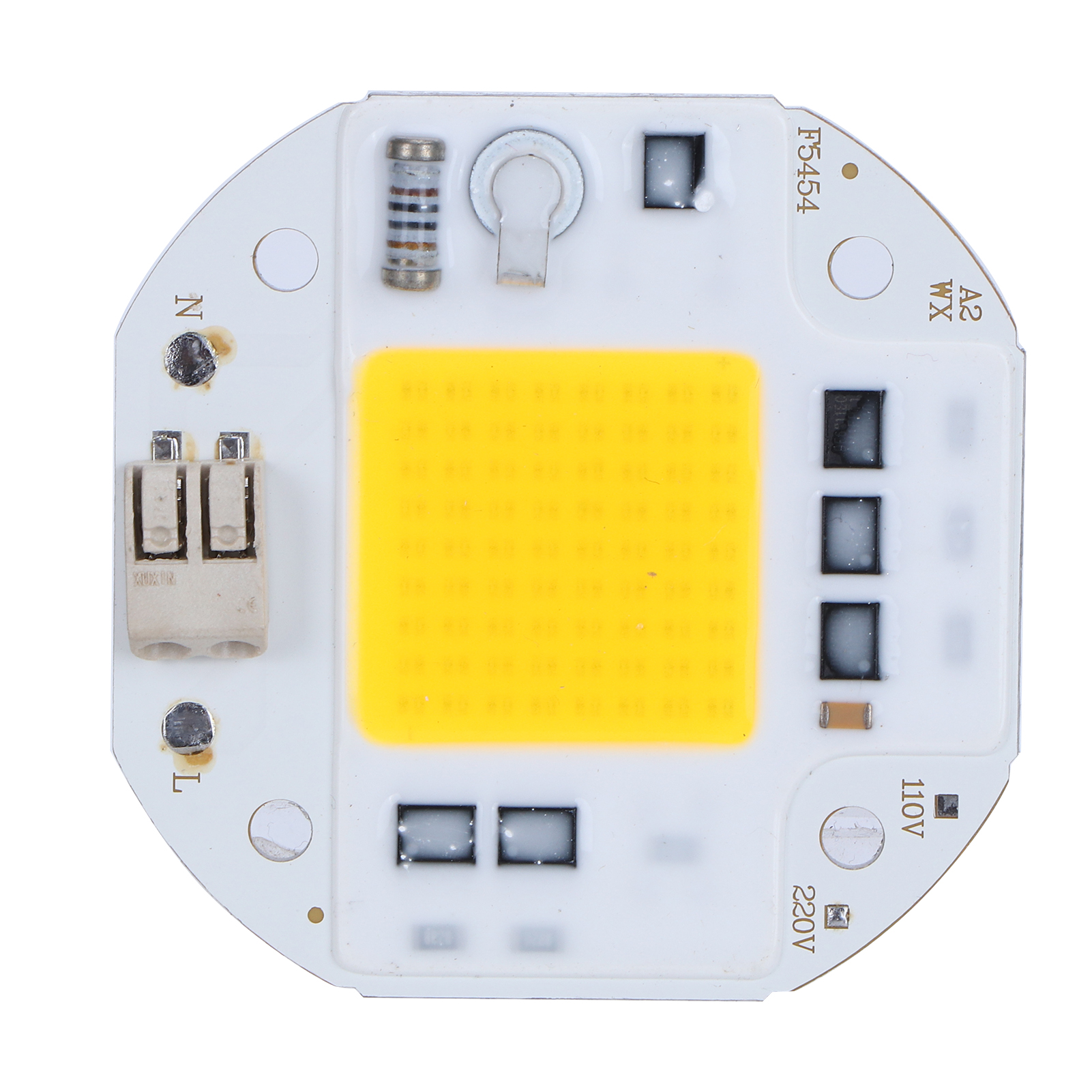 50-w-hochleistungs-cob-led-lampe In Warmweiß, Integrierte Chip-lichtquelle, Ac 220 V