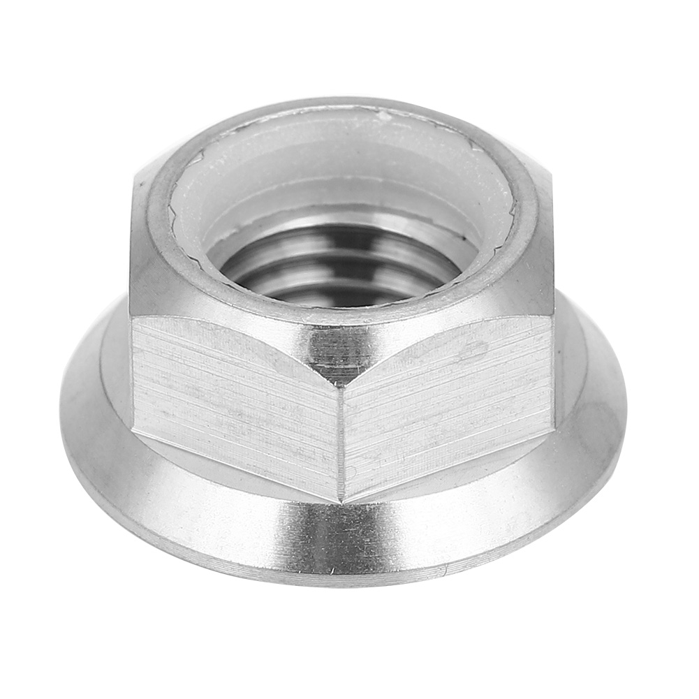 Stück Flanschmutter Aus Titanlegierung M5 M6 M8 M10 M14 Für Fahrräder Und Motorräder, Gewinde M10x1,25