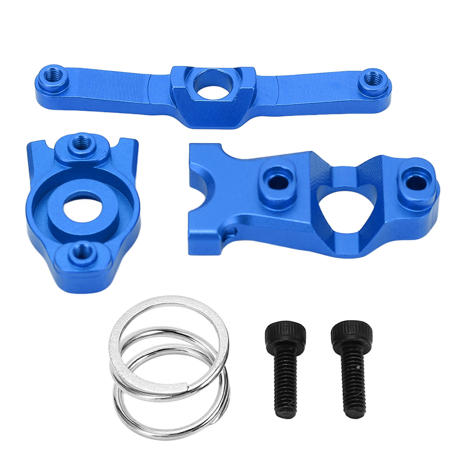 Lenkbaugruppe Aus Aluminiumlegierung Für Traxxas E Revo Vxl Summit 1/16 - Blaue Ersatzteile