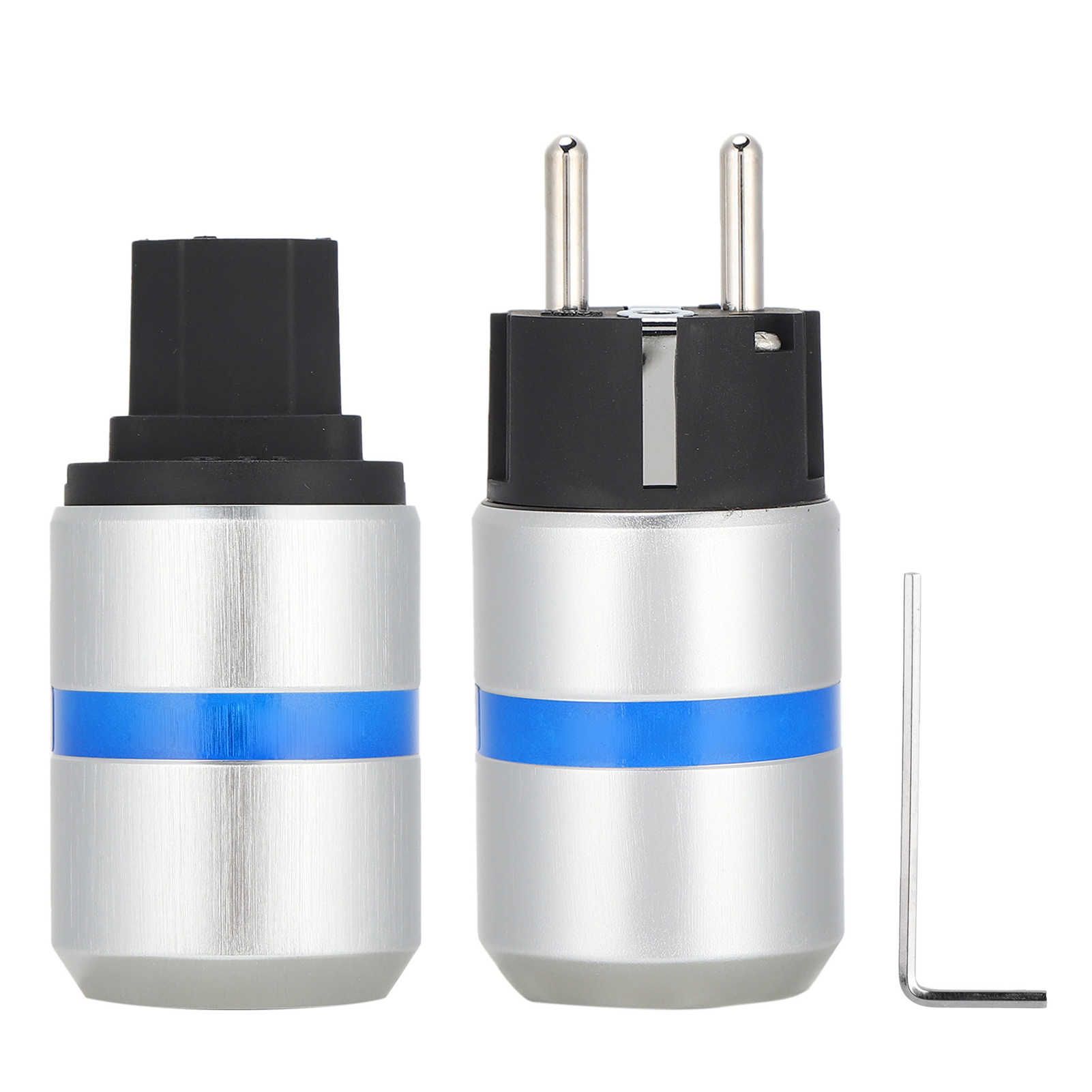 Professioneller Iec-audiostecker Aus Reinem Kupfer Mit Rhodiumbeschichtung – Stecker E106r/f106r (männlich/weiblich) Für Video- Und Audiogeräte, 100–250 V Wechselstrom