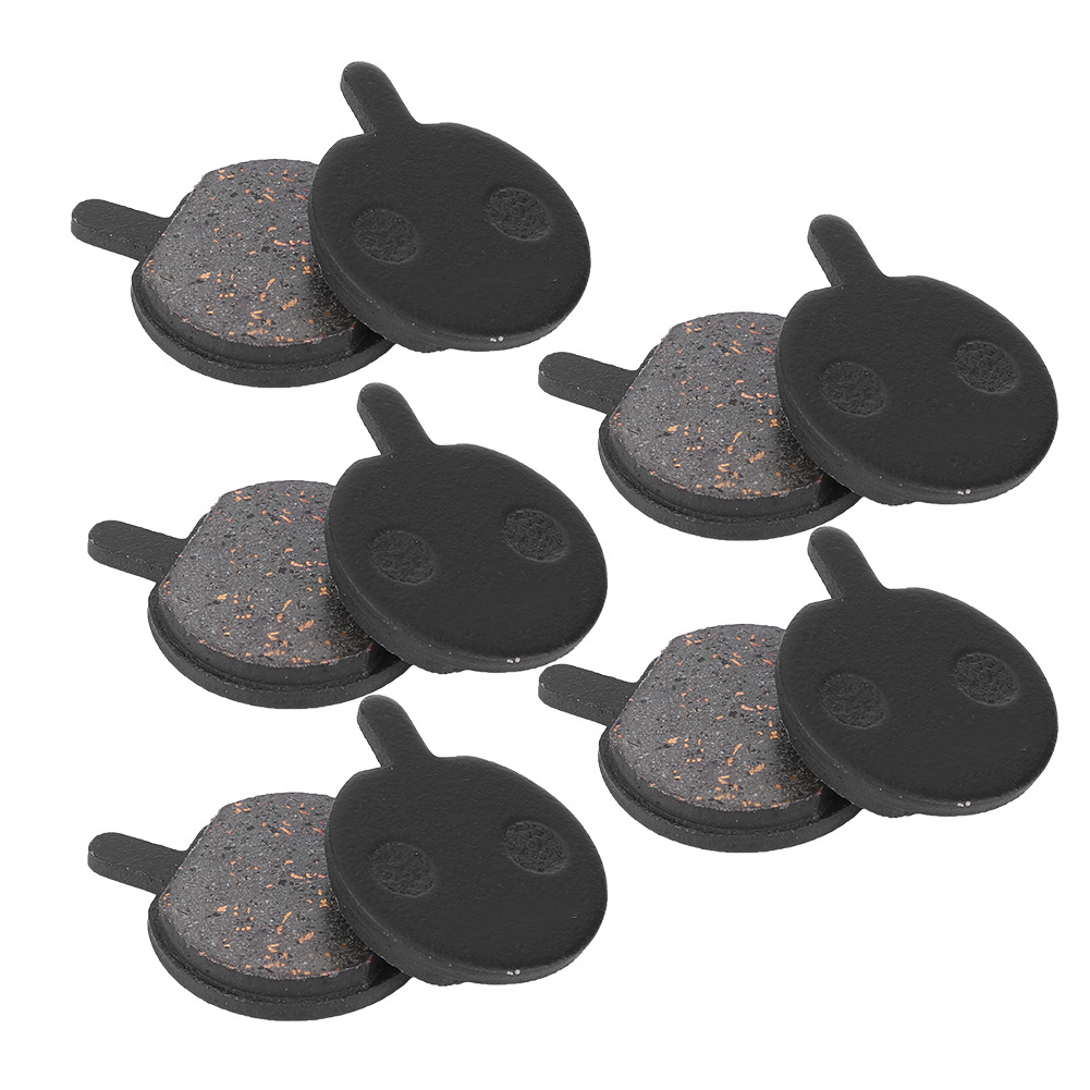 Paar Schwarze, Robuste L-02 Scheibenbremsbeläge Aus Kunstharz Für Mountainbikes Und Fahrräder
