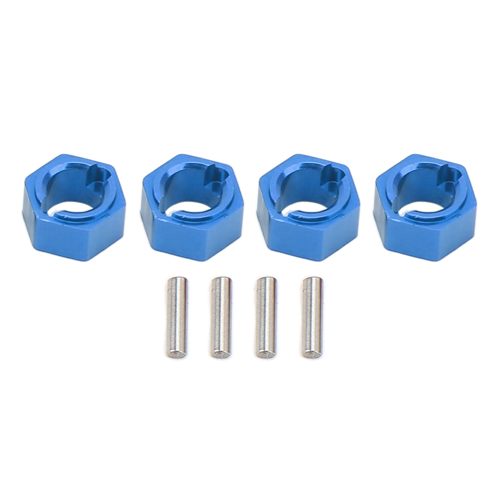 7-mm-sechskant-radadapter Aus Aluminiumlegierung Für 1/24 Rc-cars Fms Fcx24, Blau, Professionell
