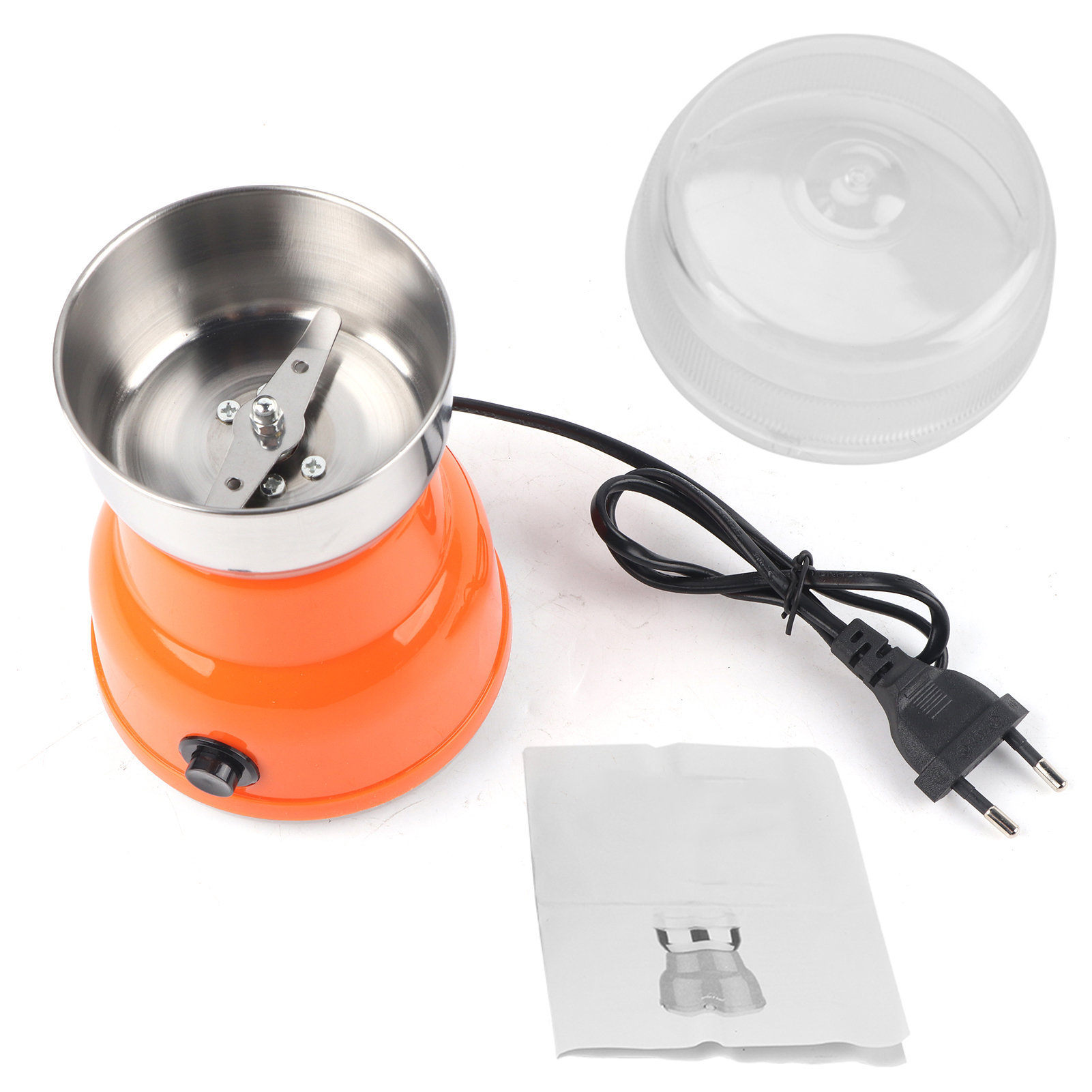 Elektrische Kaffeemühle Für Getreide, Nüsse, Gewürze Und Kräuter – 220 V Mit Eu-stecker