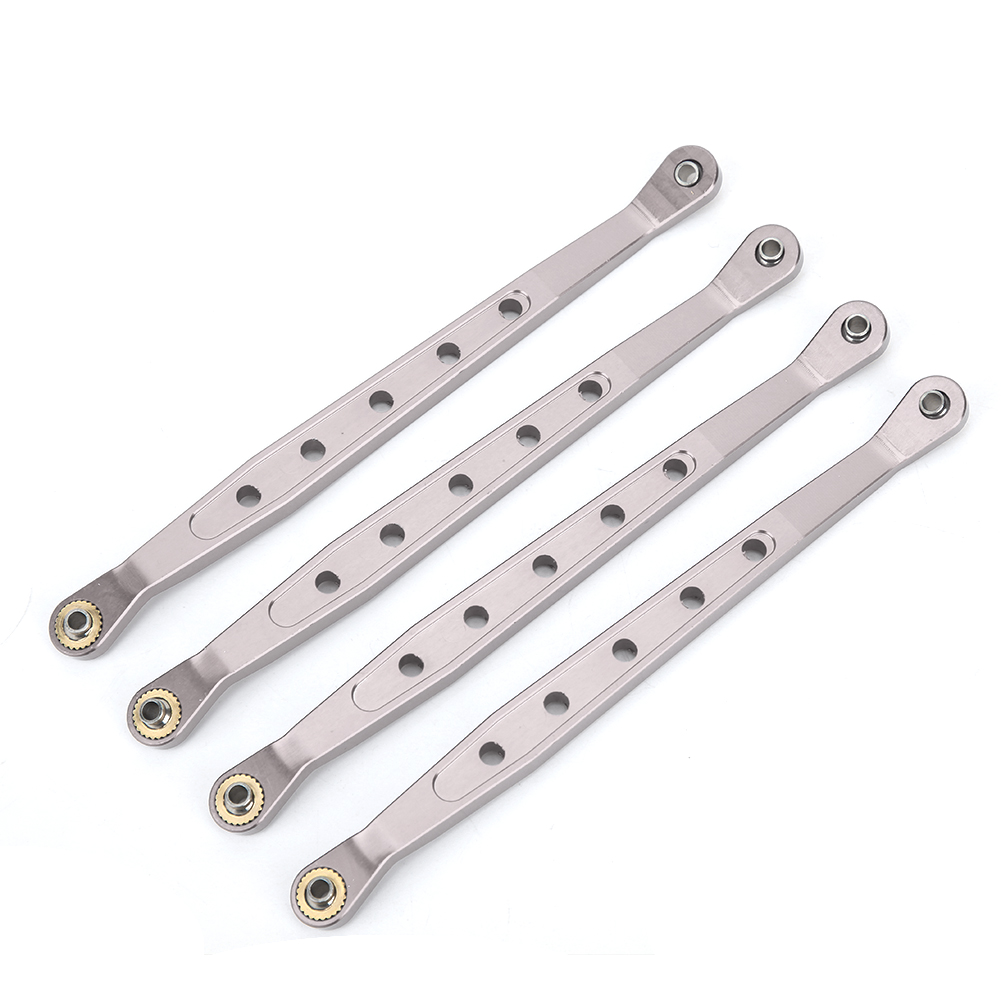 Querlenker Aus Aluminiumlegierung Für Rc-crawler Axial 90018 1/10 – Zubehör Für Ferngesteuerte Autos, Titanfarben