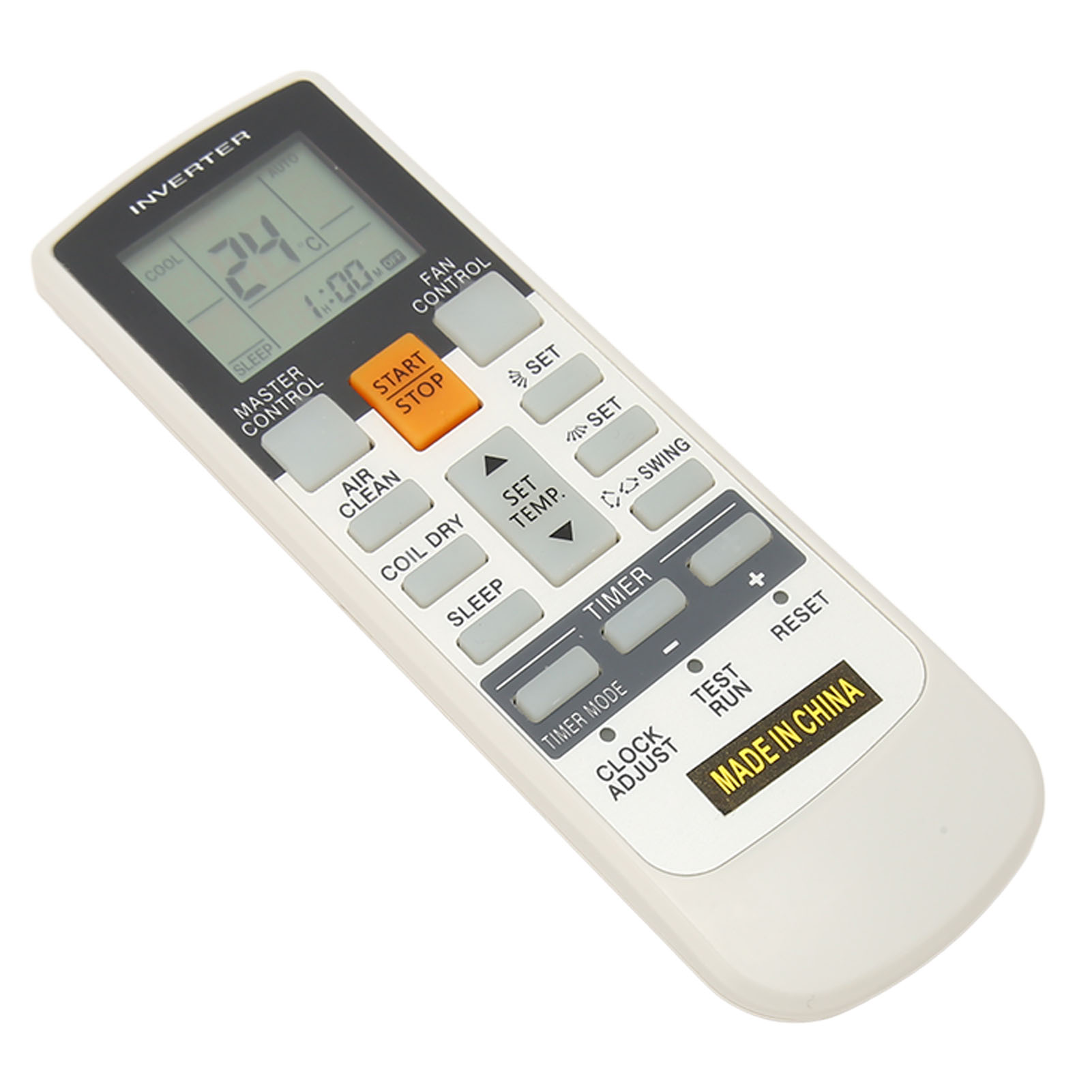 Ar Ry12 Universalfernbedienung Für Fujitsu Klimaanlagen - Kompatibel Mit Den Modellen Ar Ry18, Ar Ry19, Ar Ry14, Ar Rah2u, Ar Rah1u, Ar Rac1c, Ar Ry17, Ar Ry16, Ar Ry15