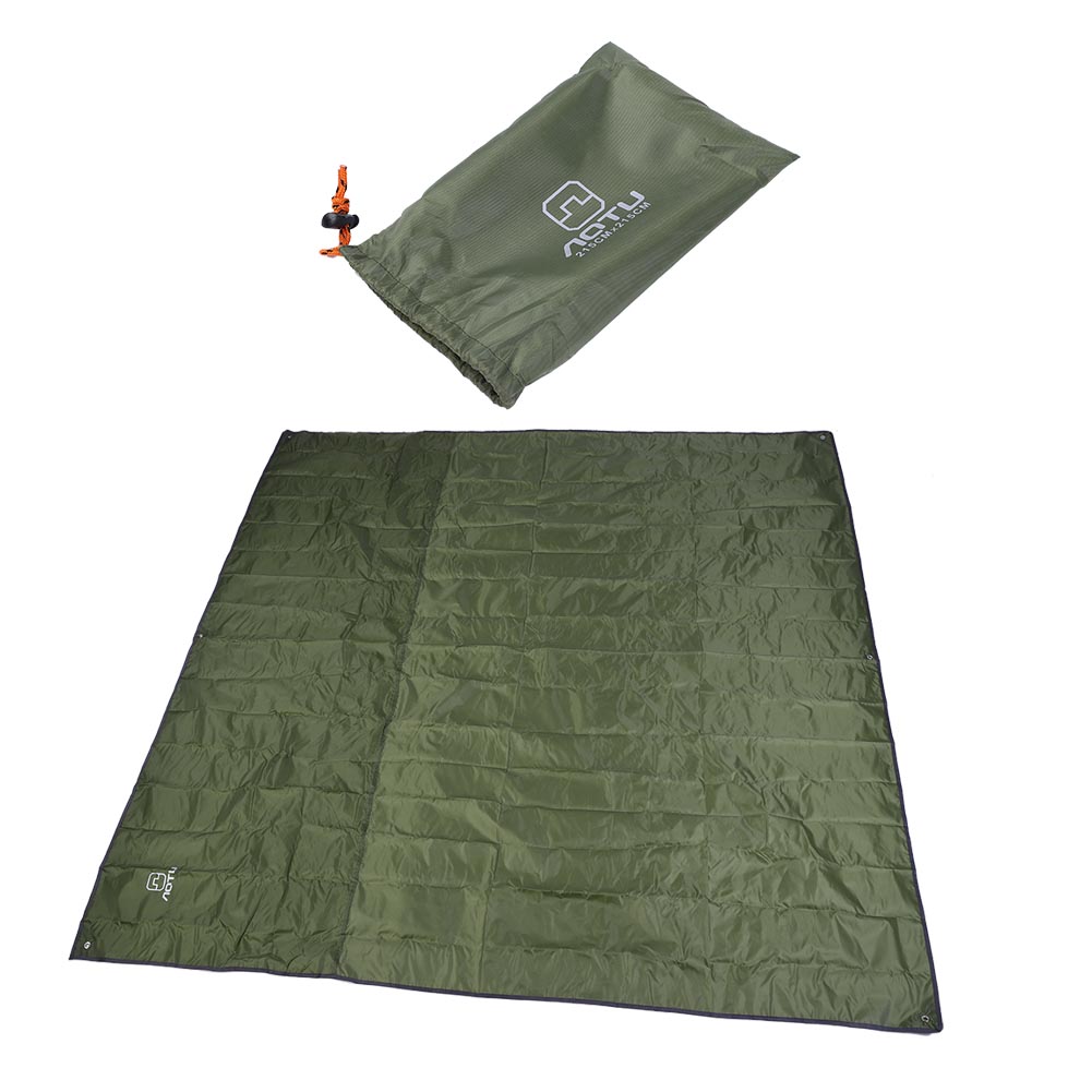 Tragbare, Wasserdichte Zeltunterlage Für Camping- Und Picknickzelte (grün)