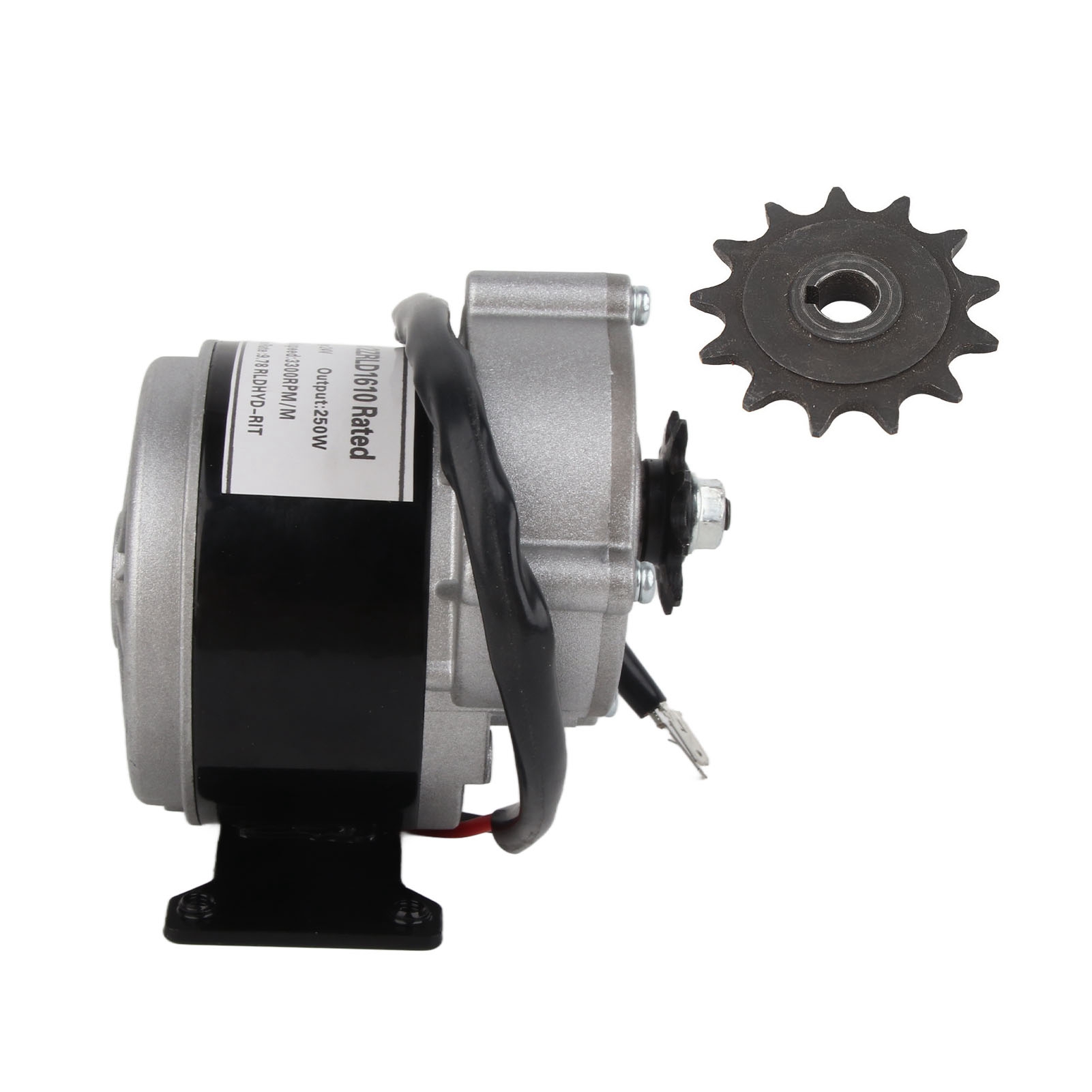 24v 350w Getriebemotor Für Elektrofahrräder Und -roller, Mit 13-zahn-ritzel