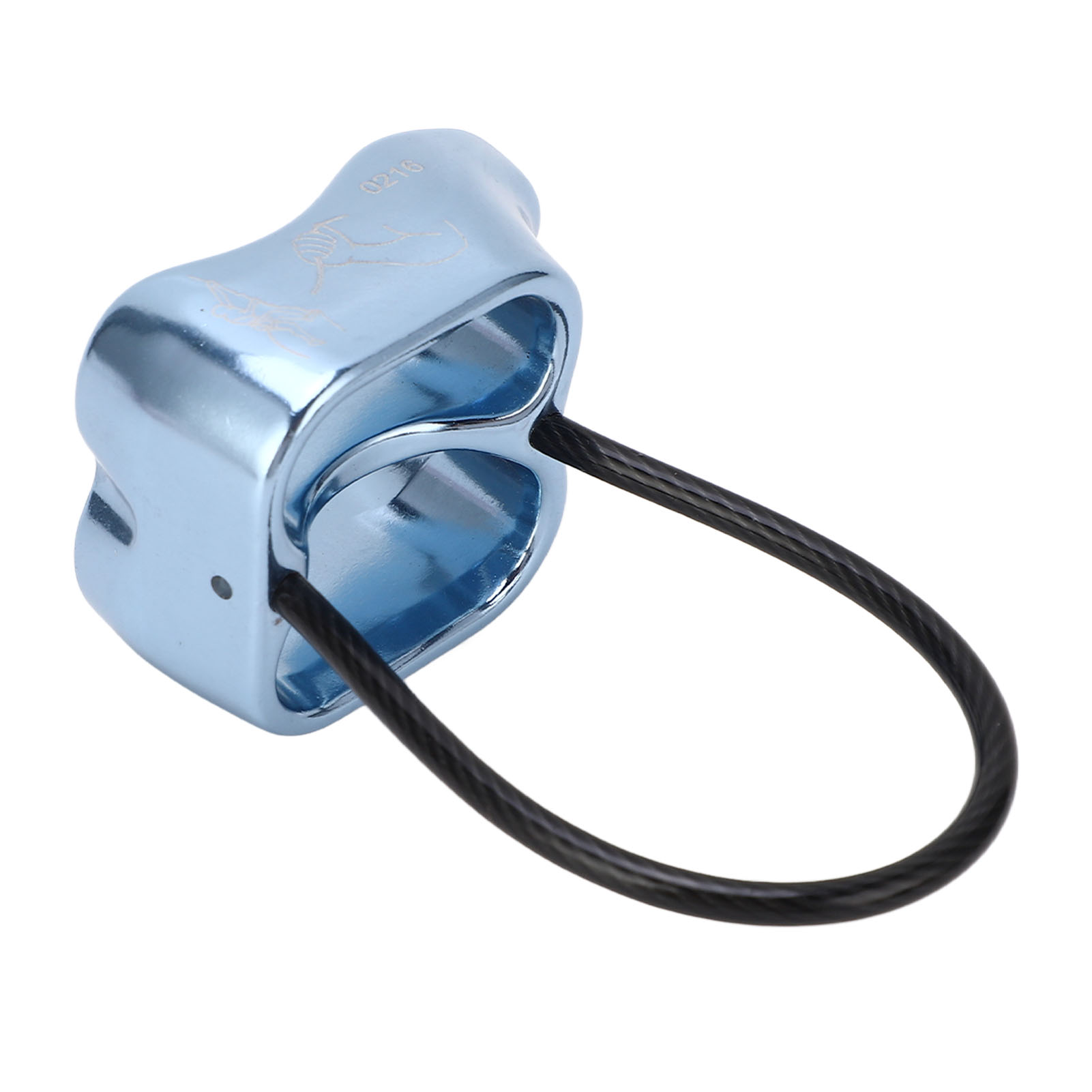 Abseilgerät Aus Aluminium-magnesium-legierung Für Abseilen Und Klettern