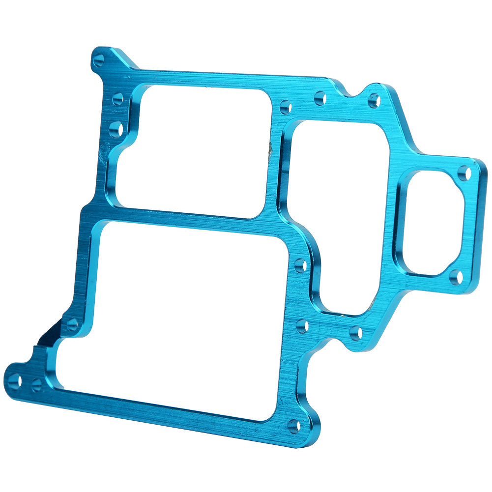 Kompakte Funkmodulhalterung Aus Aluminiumlegierung Für Hsp Rc 1/10 Rennwagen – Modelle 94188, 94108 – Blau