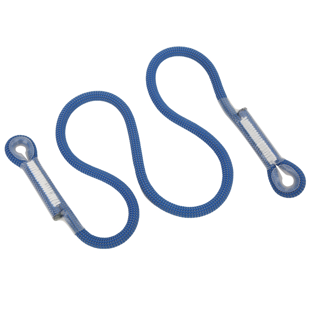 120 Cm Langes Abseil- Und Rettungsseil Für Outdoor-klettertrainingsausrüstung, Blau