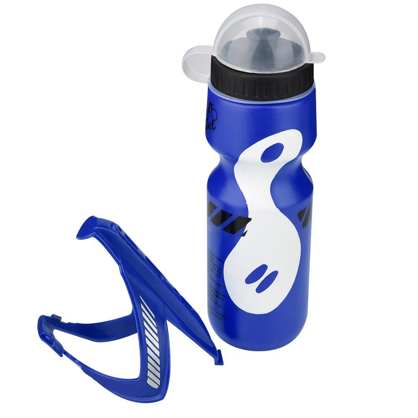 650-ml-trinkflasche Mit Rahmenhalterung Für Mountainbikes Und Rennräder (blau)