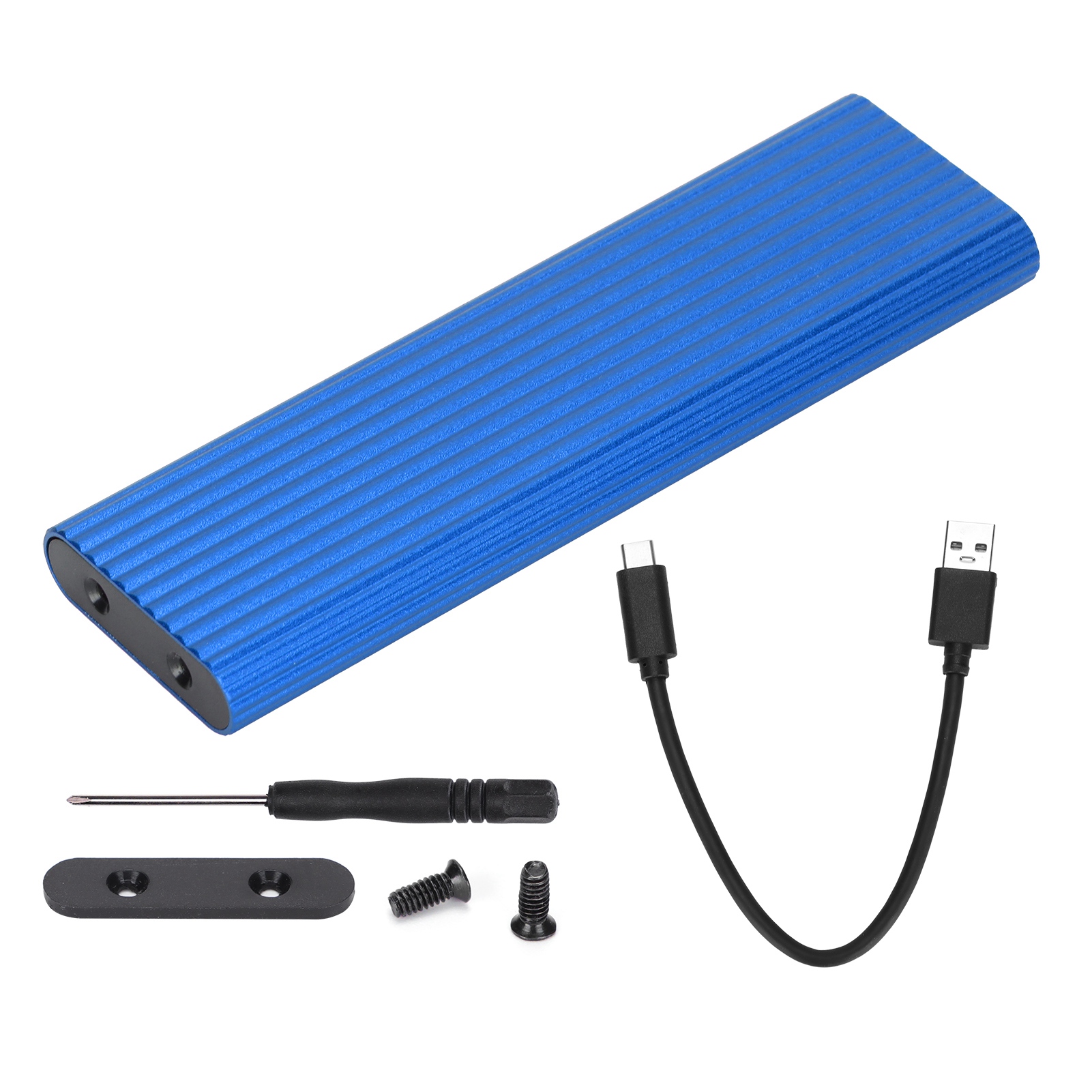 Tb Nvme-gehäuse, Dual-protokoll, Schnelle Wärmeableitung Für Windows 98/se/me, Blau