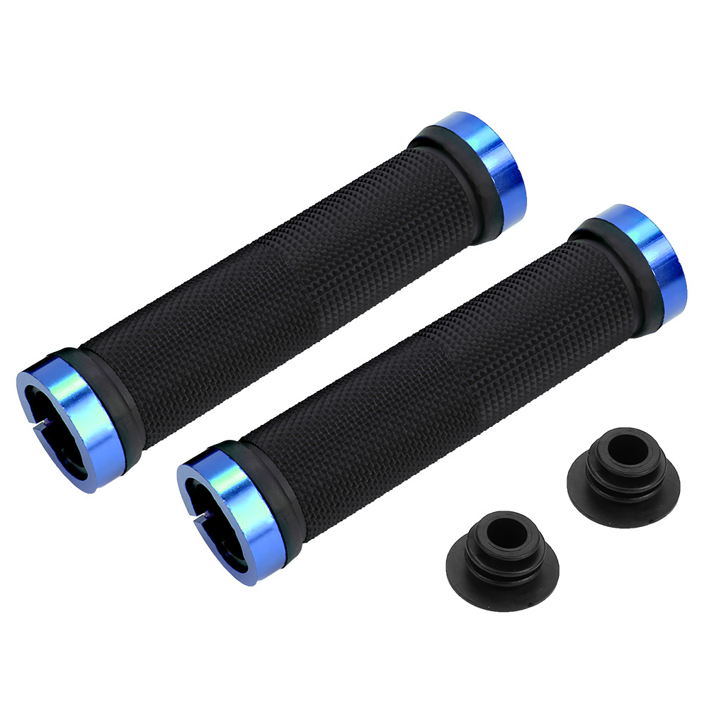 Komfortable Lenkergriffe Für Rennräder Und Falträder, Blau