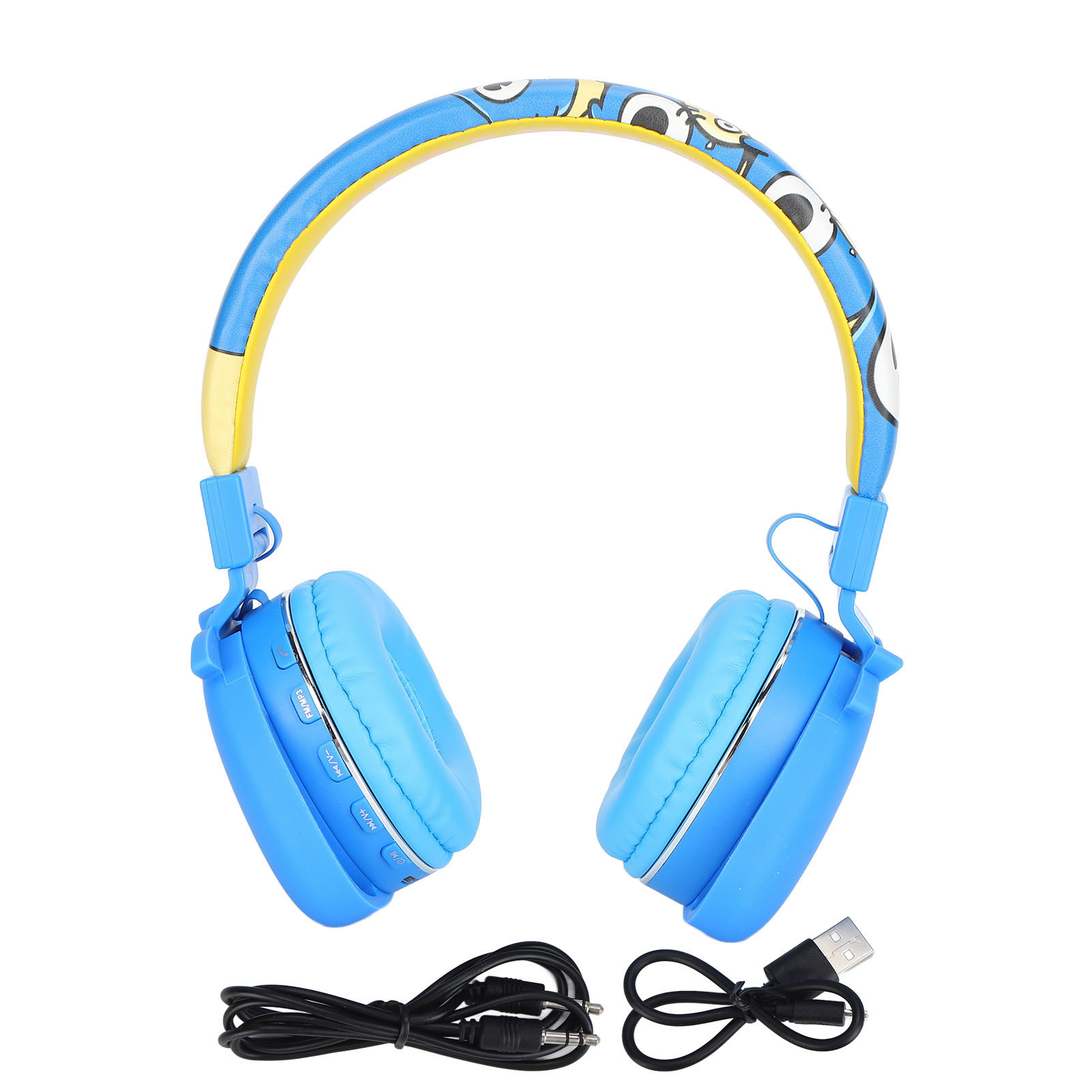 Ylfashion Verstellbare, Faltbare Bluetooth-kopfhörer Für Kinder Mit 3,5-mm-kabel Für Pc Und Smartphone