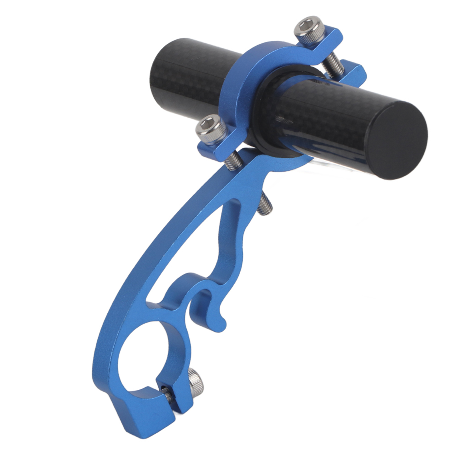 Fahrradlenkerhalterung Für Gps, Lampe Oder Scheinwerfer – Verlängerung Und Befestigung – Blau