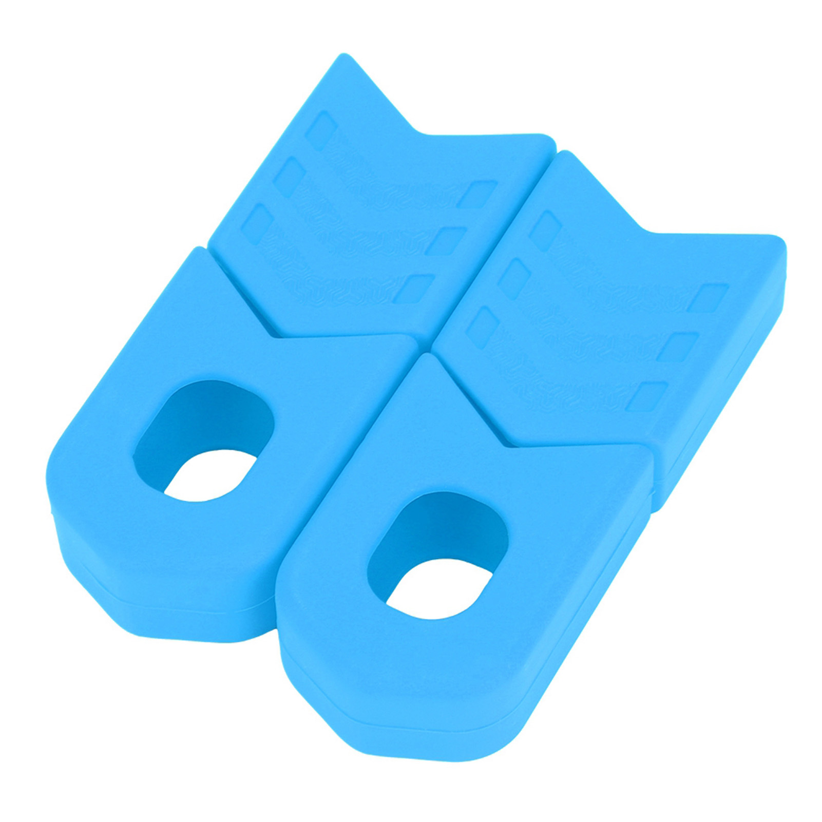 Silikon-schutzhülle Für Fahrradkurbel, Kratzfestes Zubehör (blau)