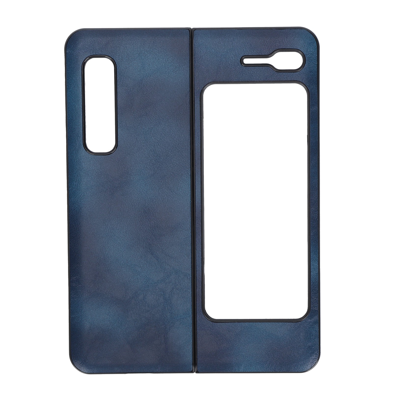 Lederhülle Für Samsung Galaxy Z Fold 1 W20 - Stoßfest, Rundumschutz (blau)