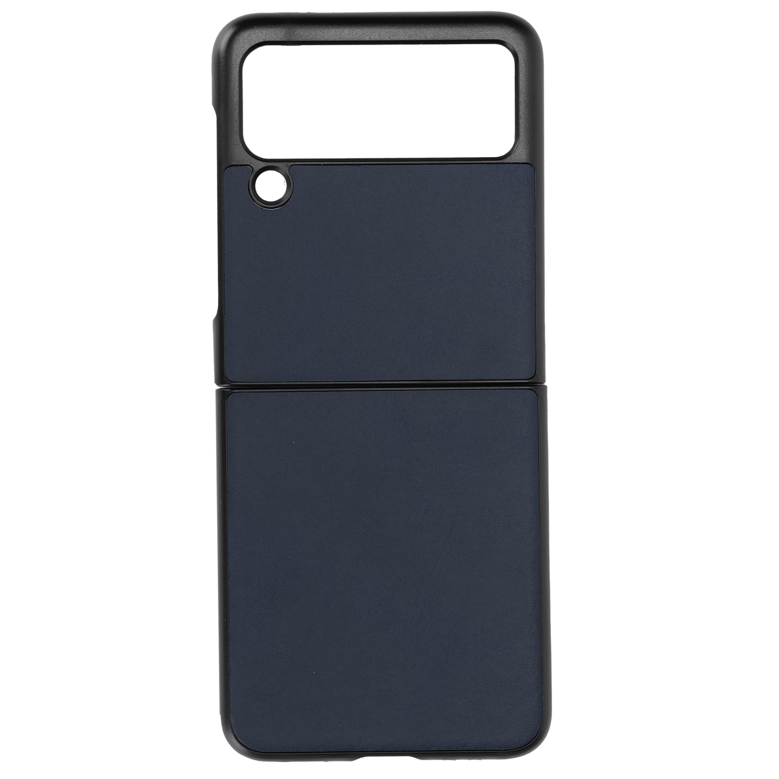 Hartlederhülle Für Samsung Galaxy Z Flip 3 – Stoßfest Und Kratzfest – Blau
