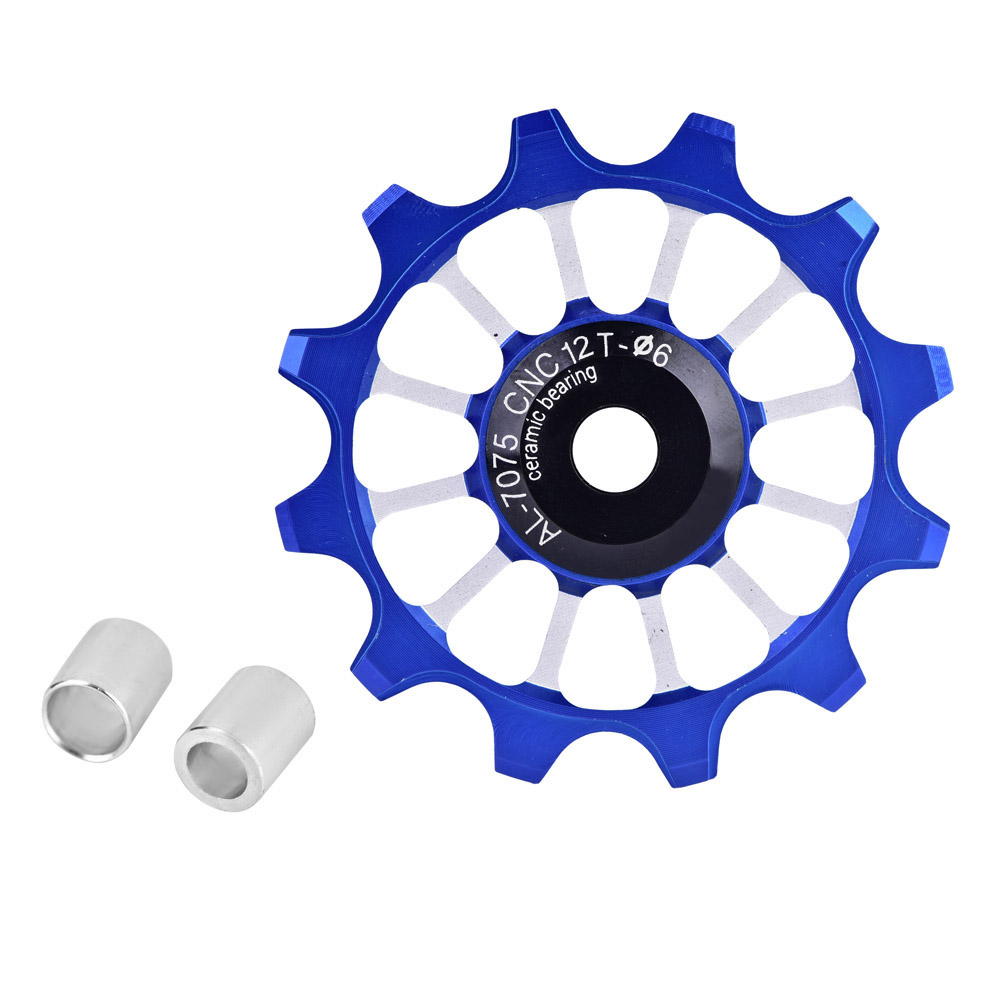 Meijun Schaltwerksrolle Aus Aluminiumlegierung Mit Keramiklager (blau)