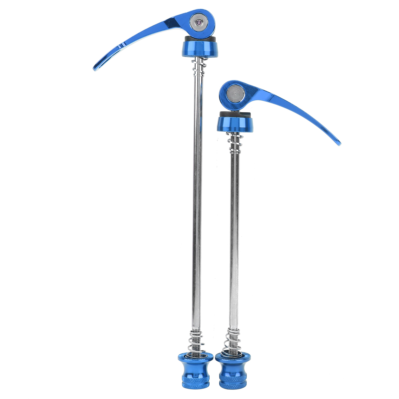 Zweiteilige Schnellspannachsen Für Fahrradräder, Schnellspanner Für Mountainbikes Und Rennräder, Blauer Hebel