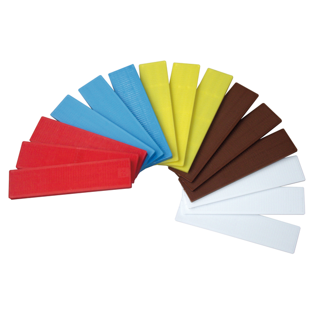 Roro Unterlegplatten-Set Bunt 15-teilig