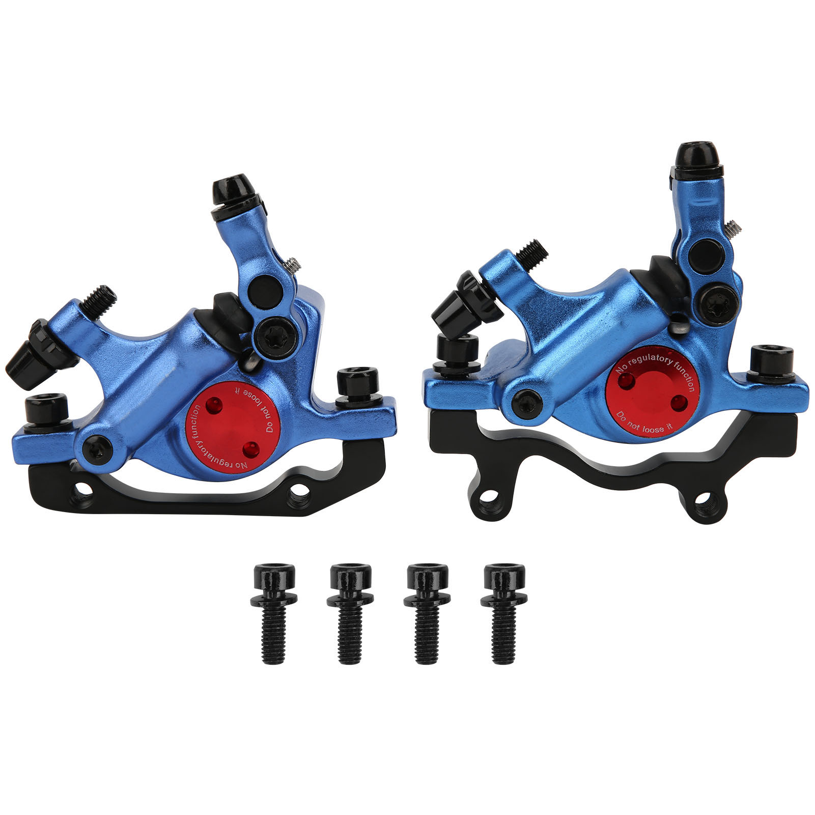 2-teiliges Scheibenbremsenset Aus Aluminiumlegierung Für Mountainbikes Und Falträder, Blaues Zubehör