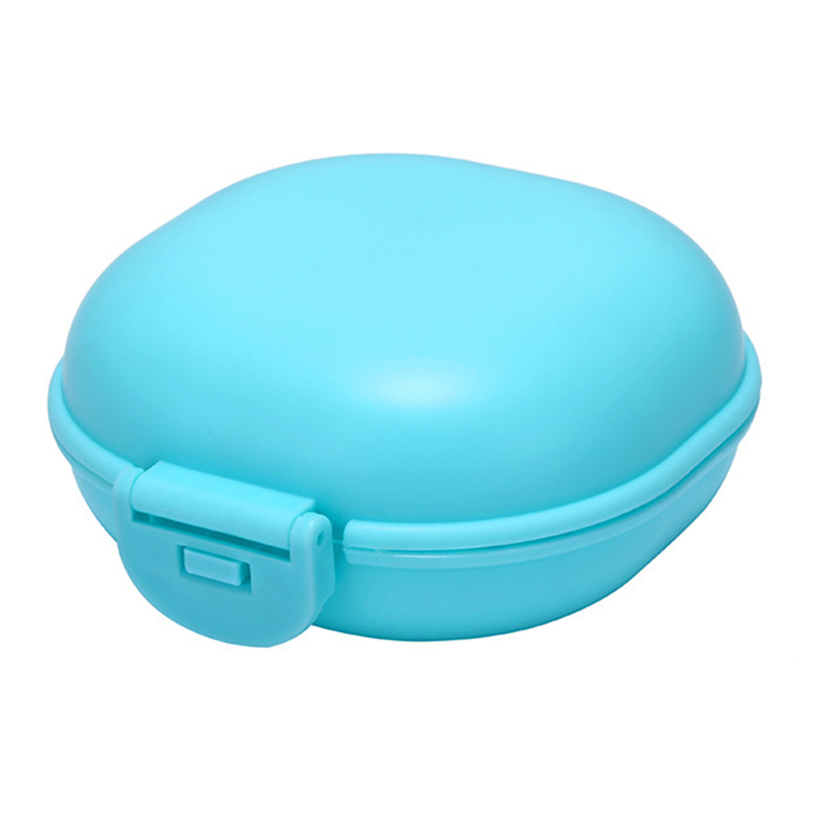 Tragbare, Wasserdichte Seifenbox Mit Pp-clipdeckel Für Reisen, Zuhause, Hotel Und Studentenwohnheim – Blau
