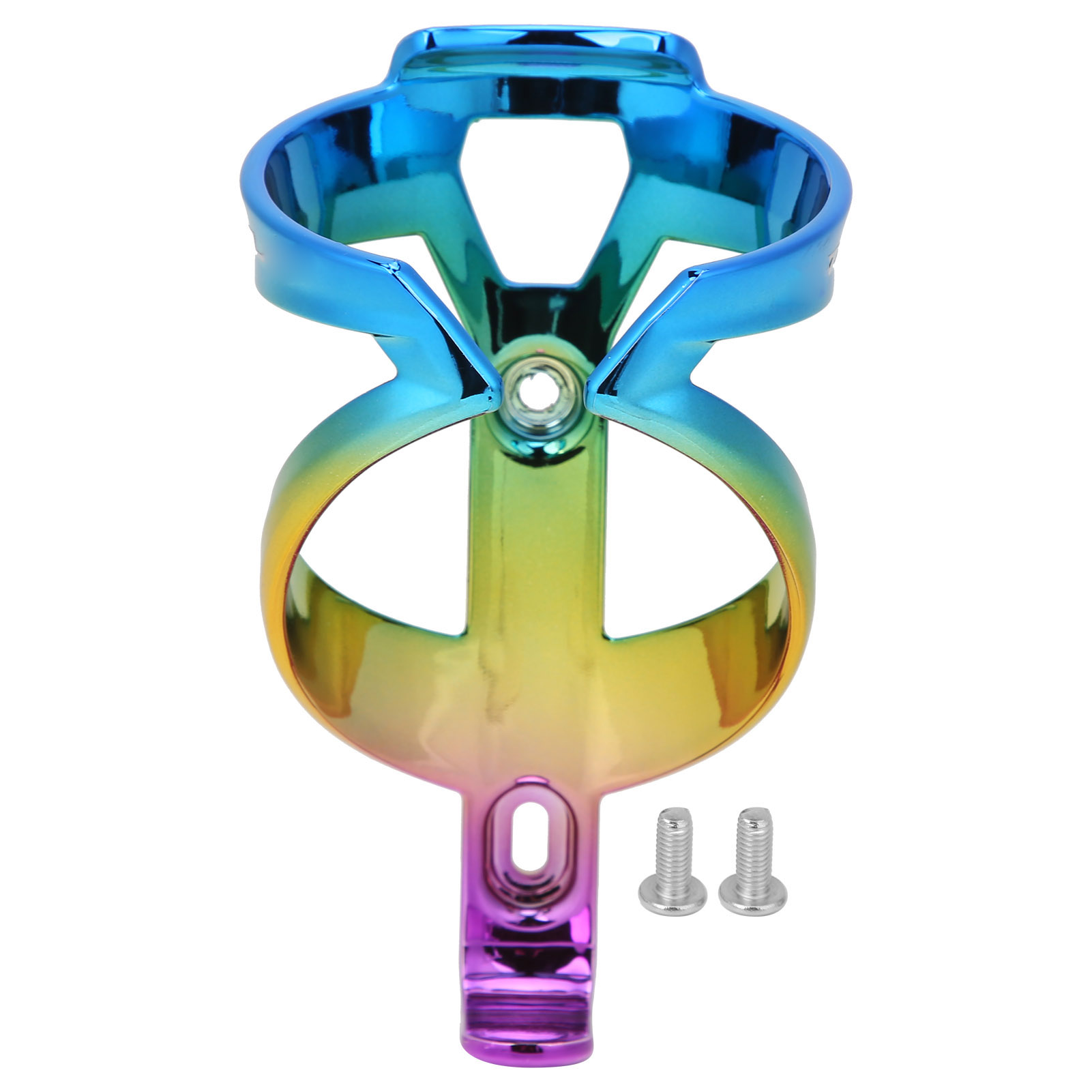 Gub Mountainbike-trinkflaschenhalter – Sicheres Befestigungssystem – Blau, Gold, Lila