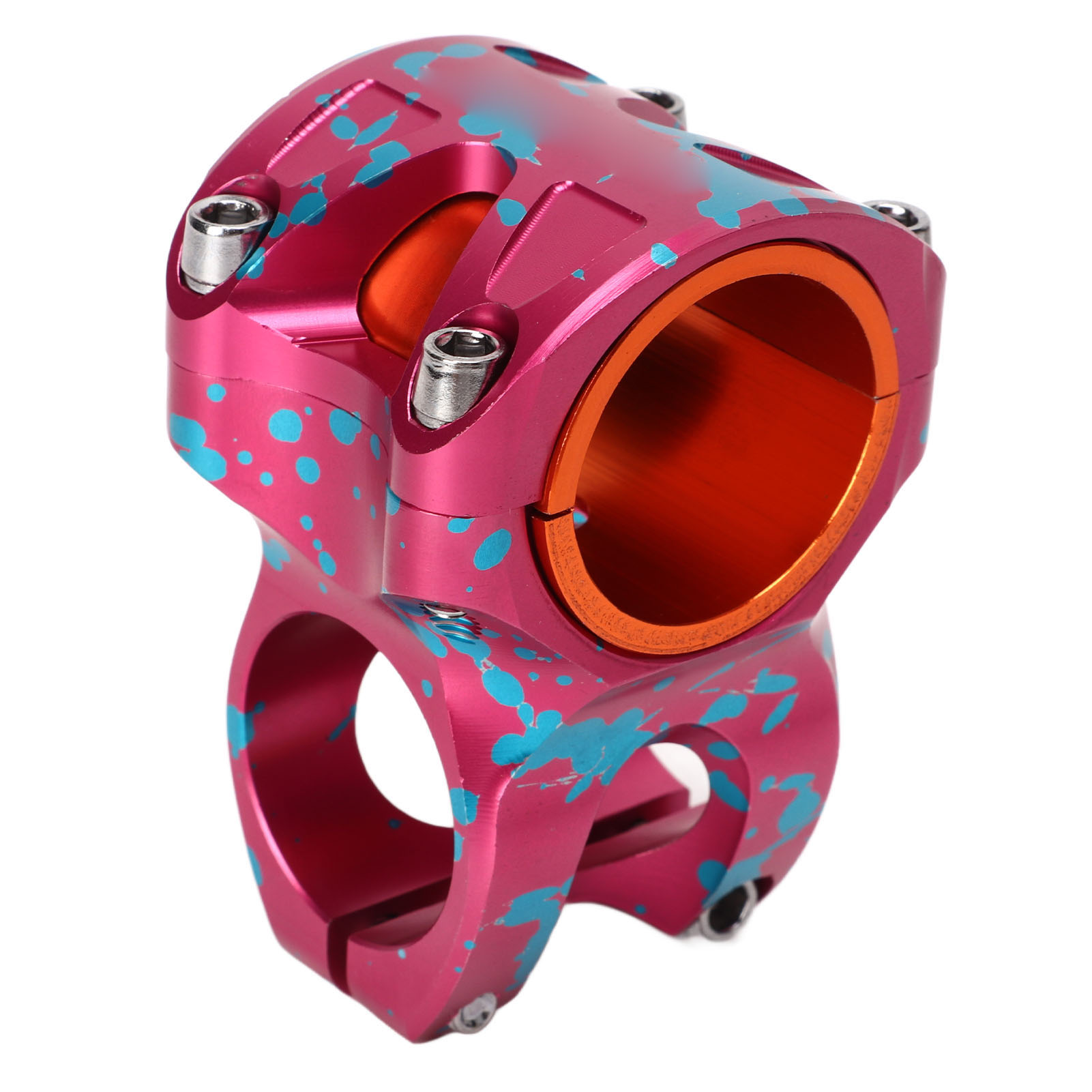 31,8 X 35 Mm Vorbau Aus Aluminiumlegierung Für Mountainbikes, Lenkererhöhung In Rot, Rosa Und Blau