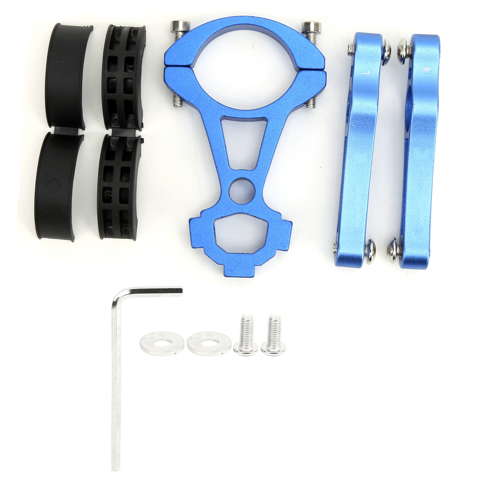 Trinkflaschenhalter Für Rennräder Aus Aluminiumlegierung, Adapter Für Lenkerband, Blau