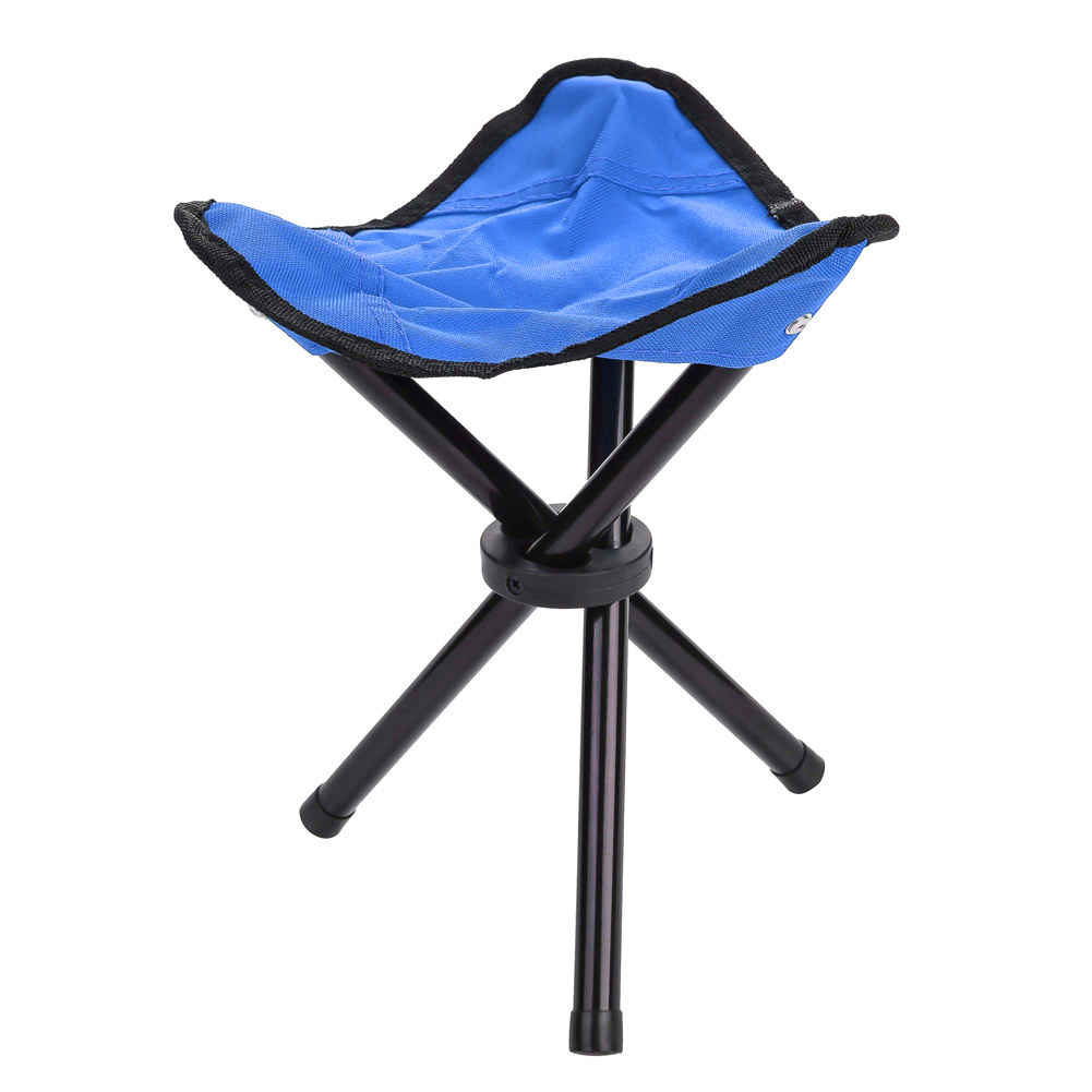 Tragbarer Klappstuhl Für Camping, Wandern, Angeln, Picknicks Und Reisen (blau S)