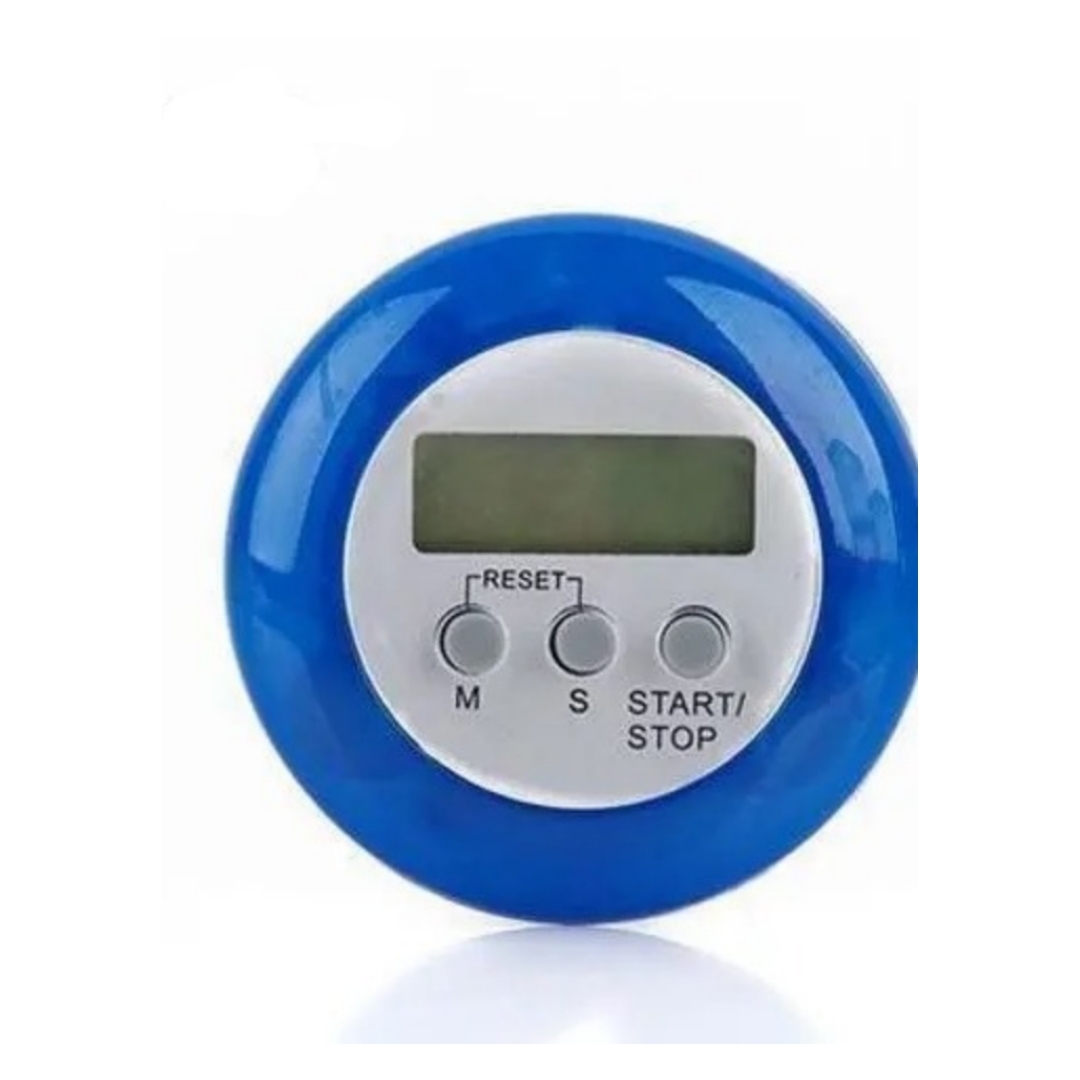 3-teiliger Digitaler Küchentimer Mit Lautem Alarm, Magnetischer Rückseite, Lcd-bildschirm, Ideal Zum Kochen, Backen Und Für Sportliche Aktivitäten (weiß+orange+blau)