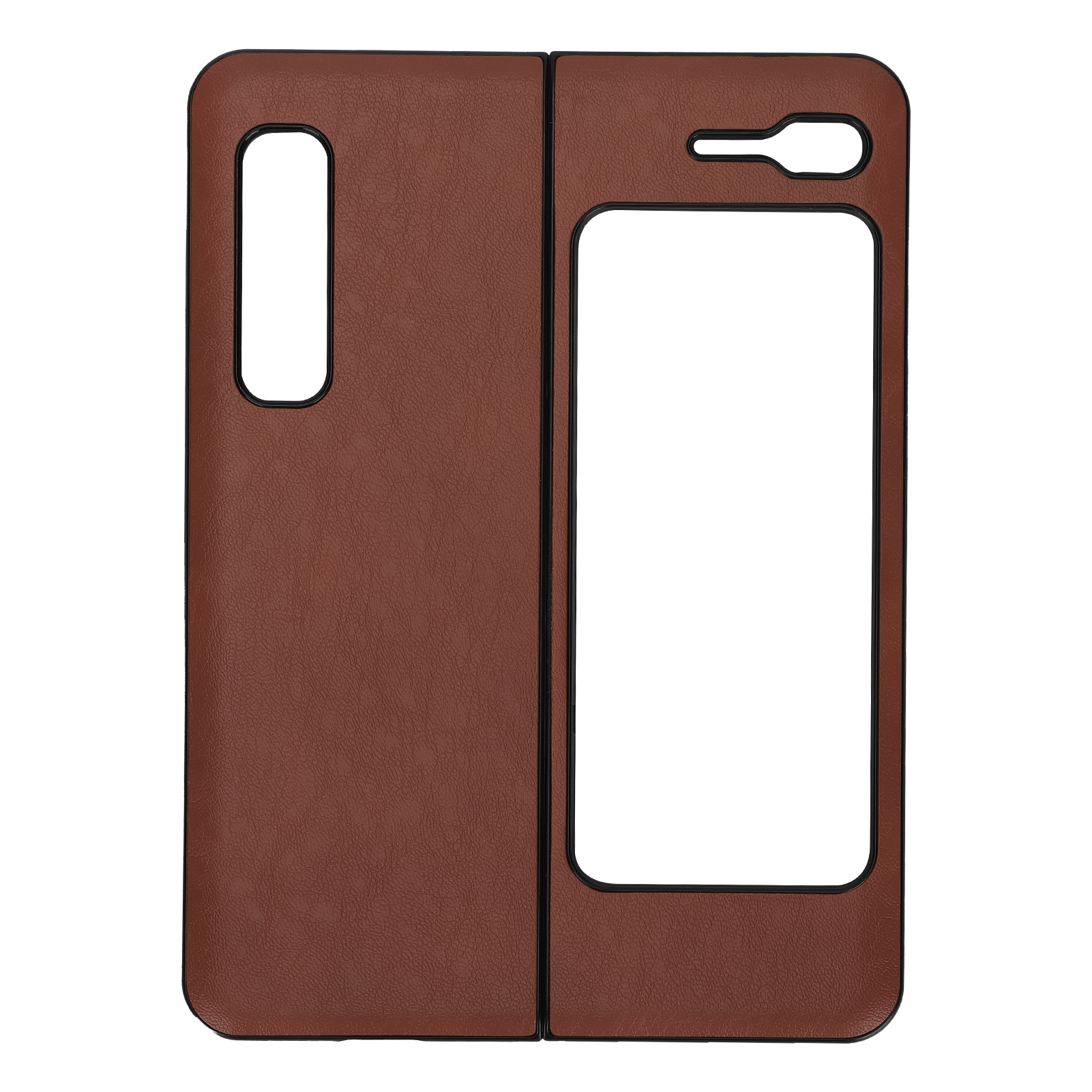 Lederhülle Für Samsung Galaxy Z Fold 1 W20 - Kratzfeste Schutzhülle (braun)