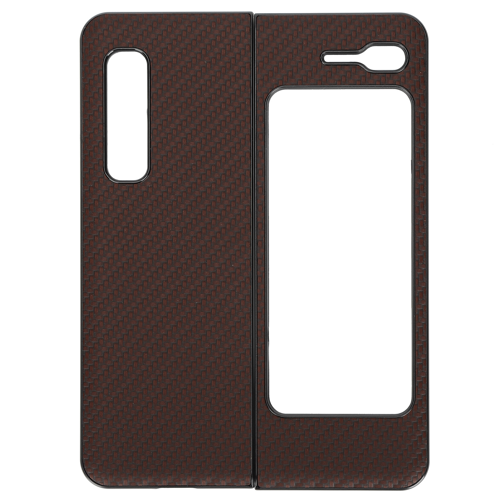Abs-schutzhülle Für Samsung Galaxy Z Fold 1 W20 - Rundumschutz (braun)