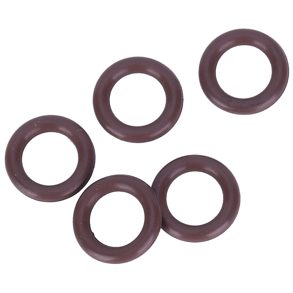 5-teiliger Satz Importierter Brauner Fkm90-o-ringe Für As-050-tauchflaschen, 6,07 X 1,78 Mm, Ersatz- Und Wartungszubehör