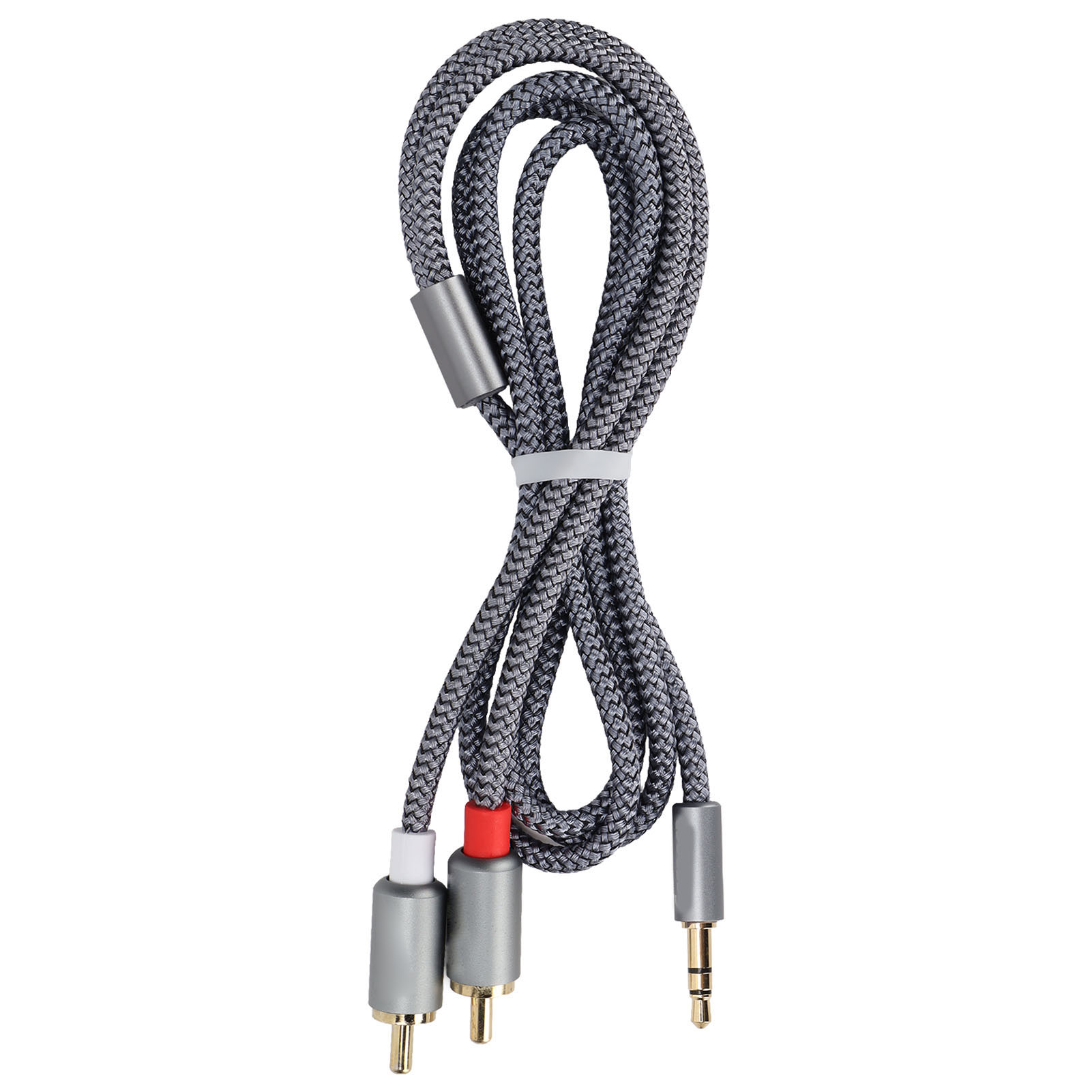 3,5-mm-klinkenstecker Auf 2 Cinch-stecker High-fidelity-audiokabel Für Smartphones, Pcs Und Lautsprecher