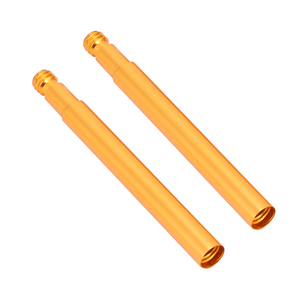 Stück 60 Mm Presta-ventilverlängerungen Für Fahrräder - Goldfarbene Interne Ventilverlängerung