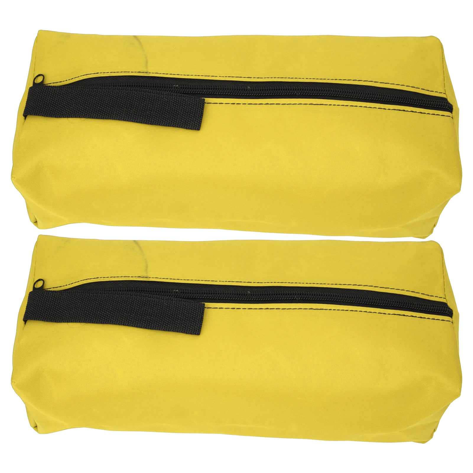 Werkzeugtasche Aus Polyester Mit Reißverschluss, Außenfach Für Schlüssel Und Schraubendreher, Gelb