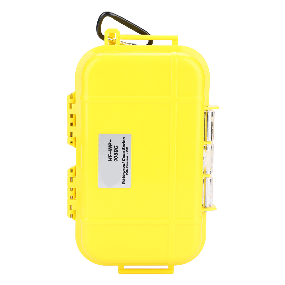 Wasserdichte Und Stoßfeste Aufbewahrungsbox Für Outdoor-survival - Luftdichte Tragetasche (gelb)