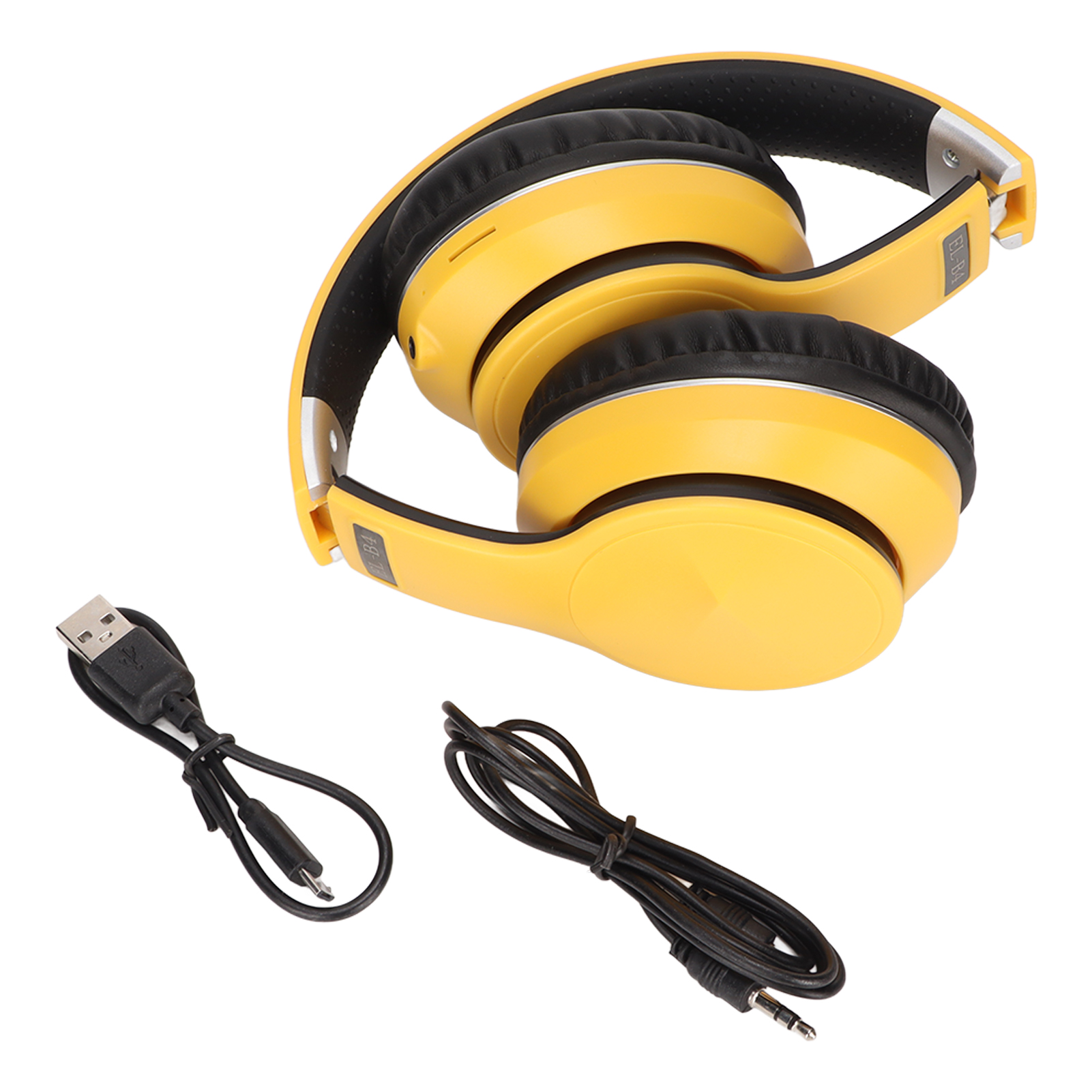 Elb4 Multifunktionales Bluetooth-headset, Faltbare Kabellose Kopfhörer Für Sport Und Gaming (gelb)