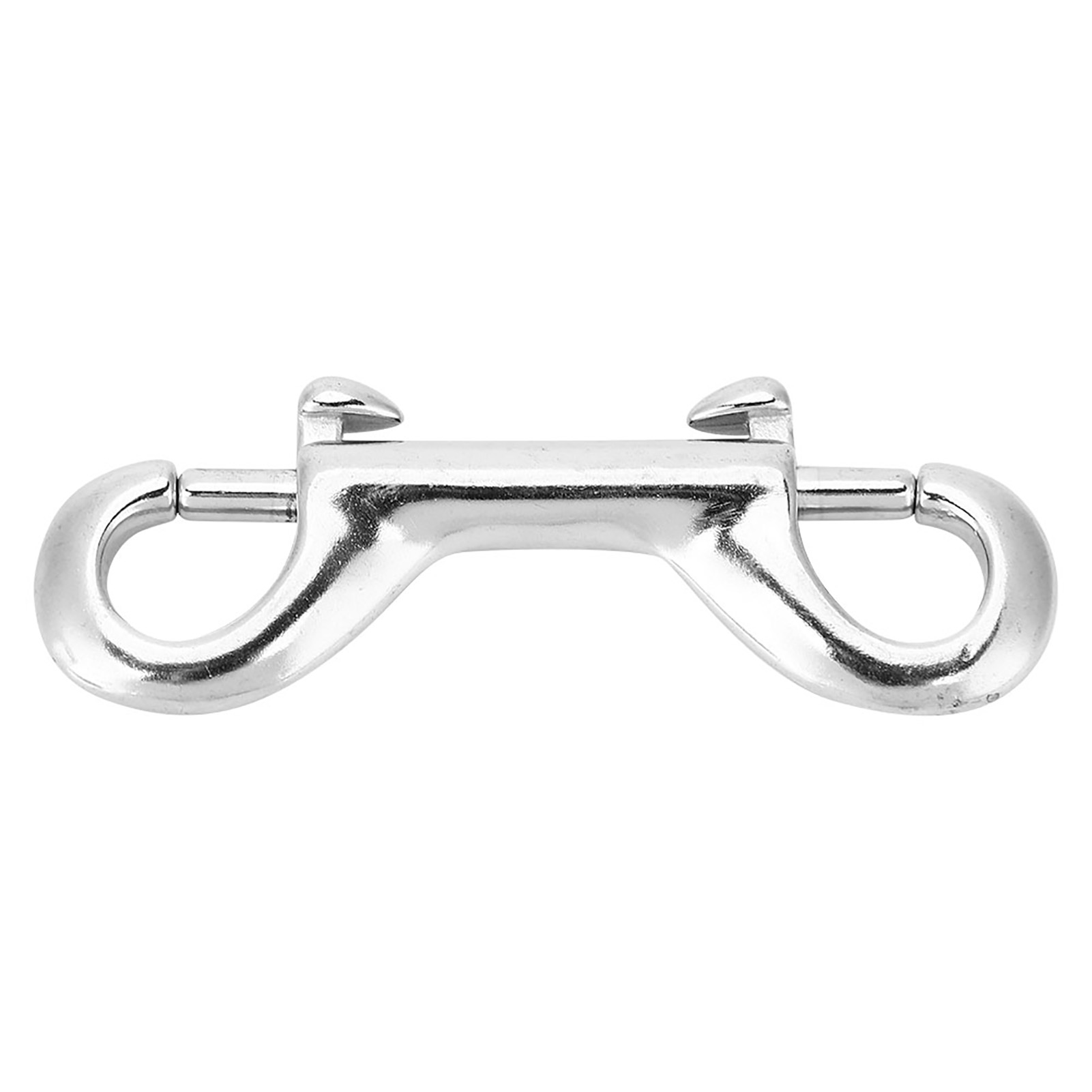Doppelter Edelstahlclip Für Taucher, Robuster Cliphaken (65 Mm)