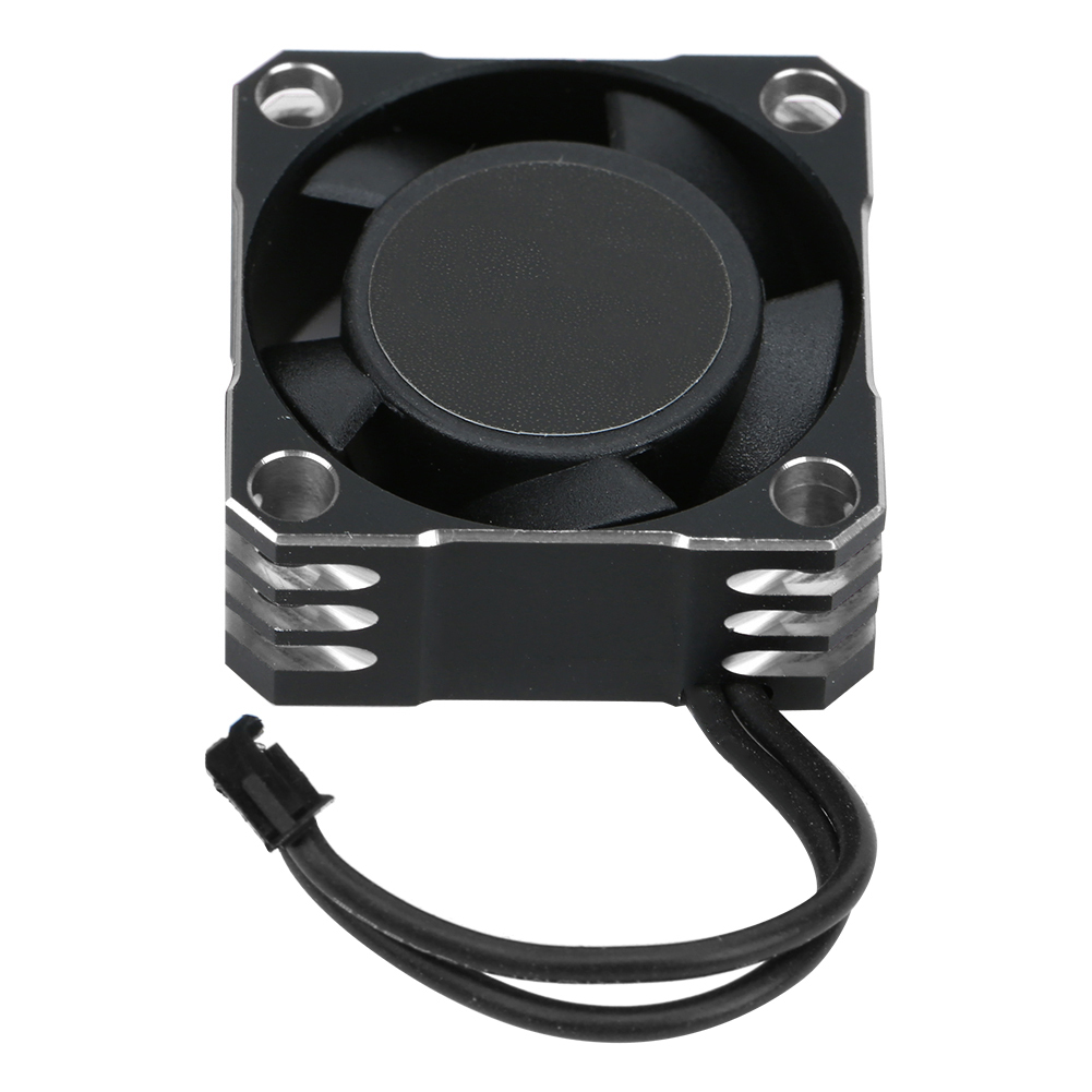 25 X 25 Mm Metalllüfter Mit 32.000 U/min Und Elektronischer Drehzahlregelung – Effiziente Wärmeableitung, Schwarz Und Silber