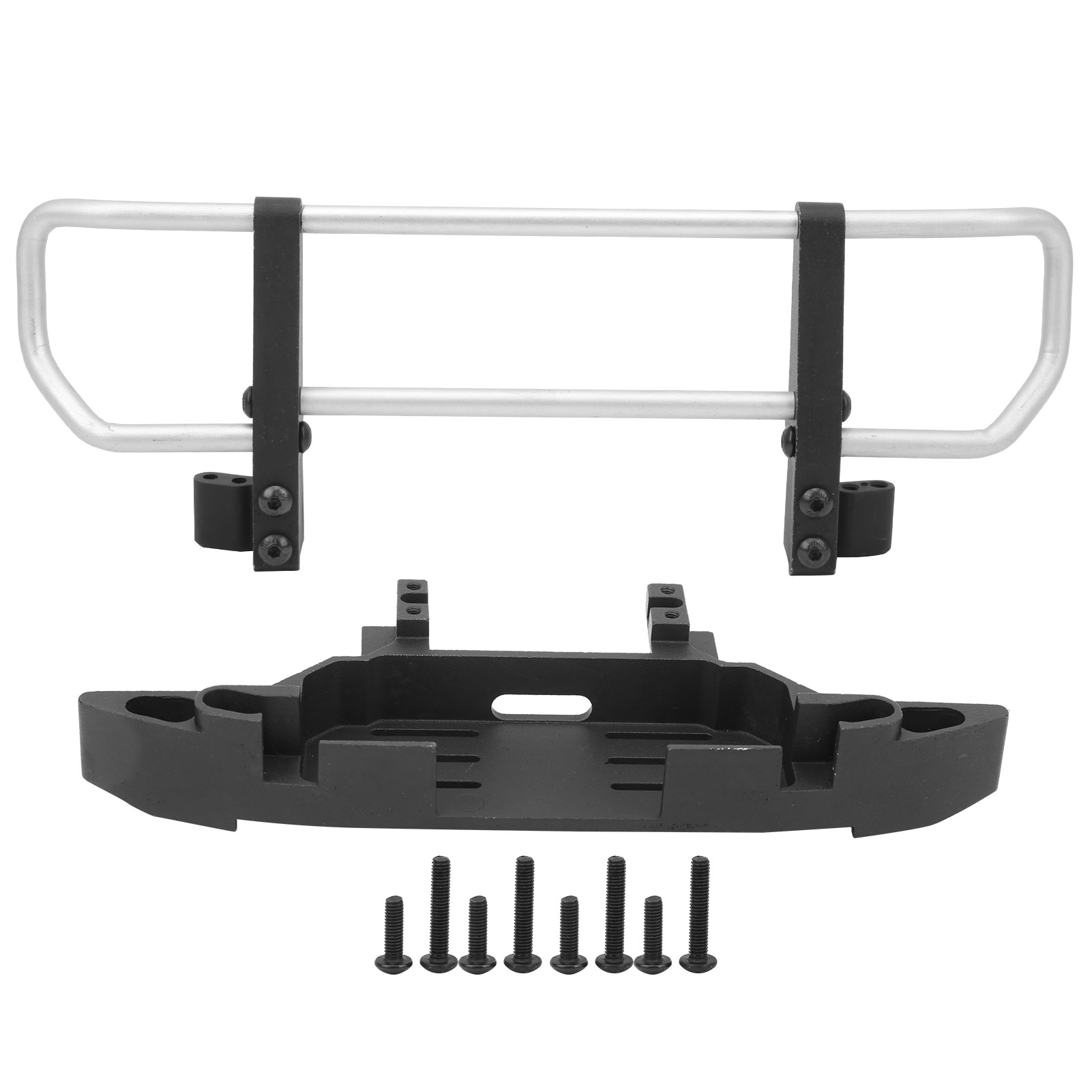 Frontstoßstange Und Basis Aus Metall Für Trx4 Trx6 1/10 Rc Crawler, Rc-car-zubehör (silber)