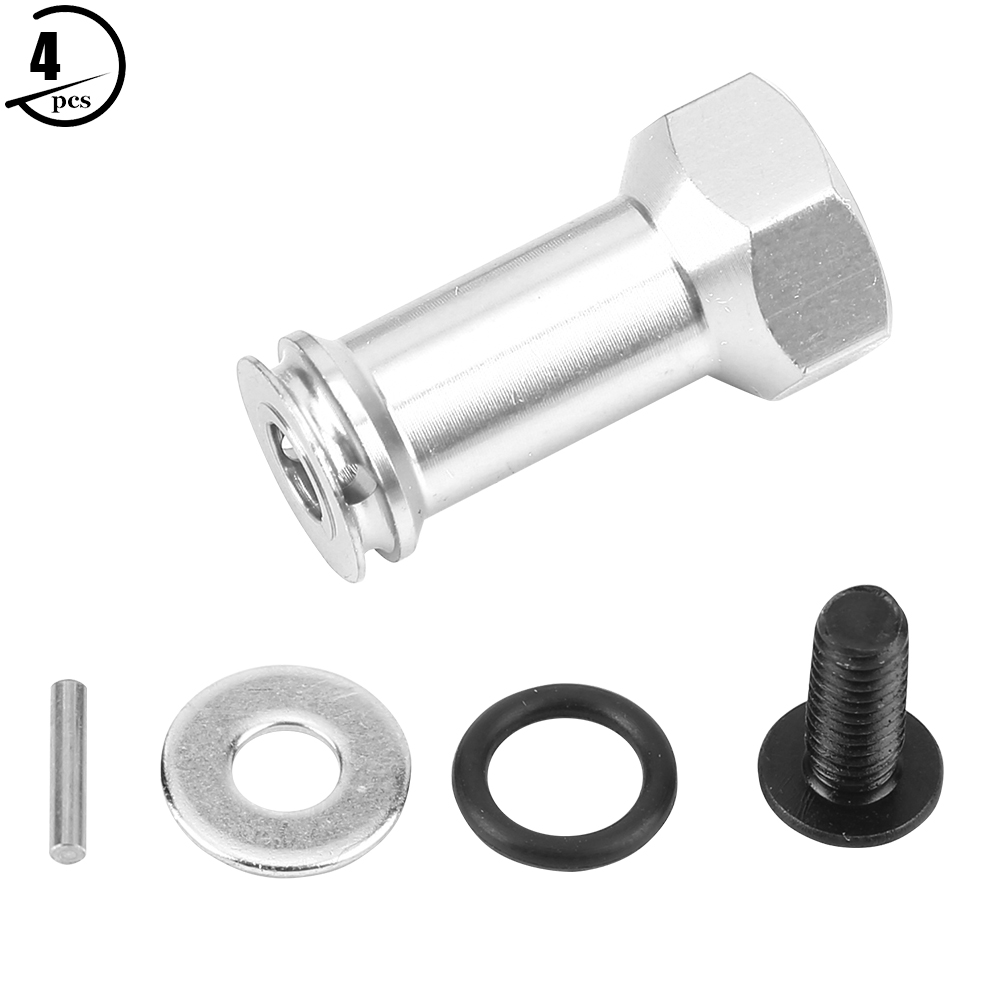 24-mm-verlängerungsadapter Für Traxxas Slash 1/16 – Verlängerter Stecker, Silber